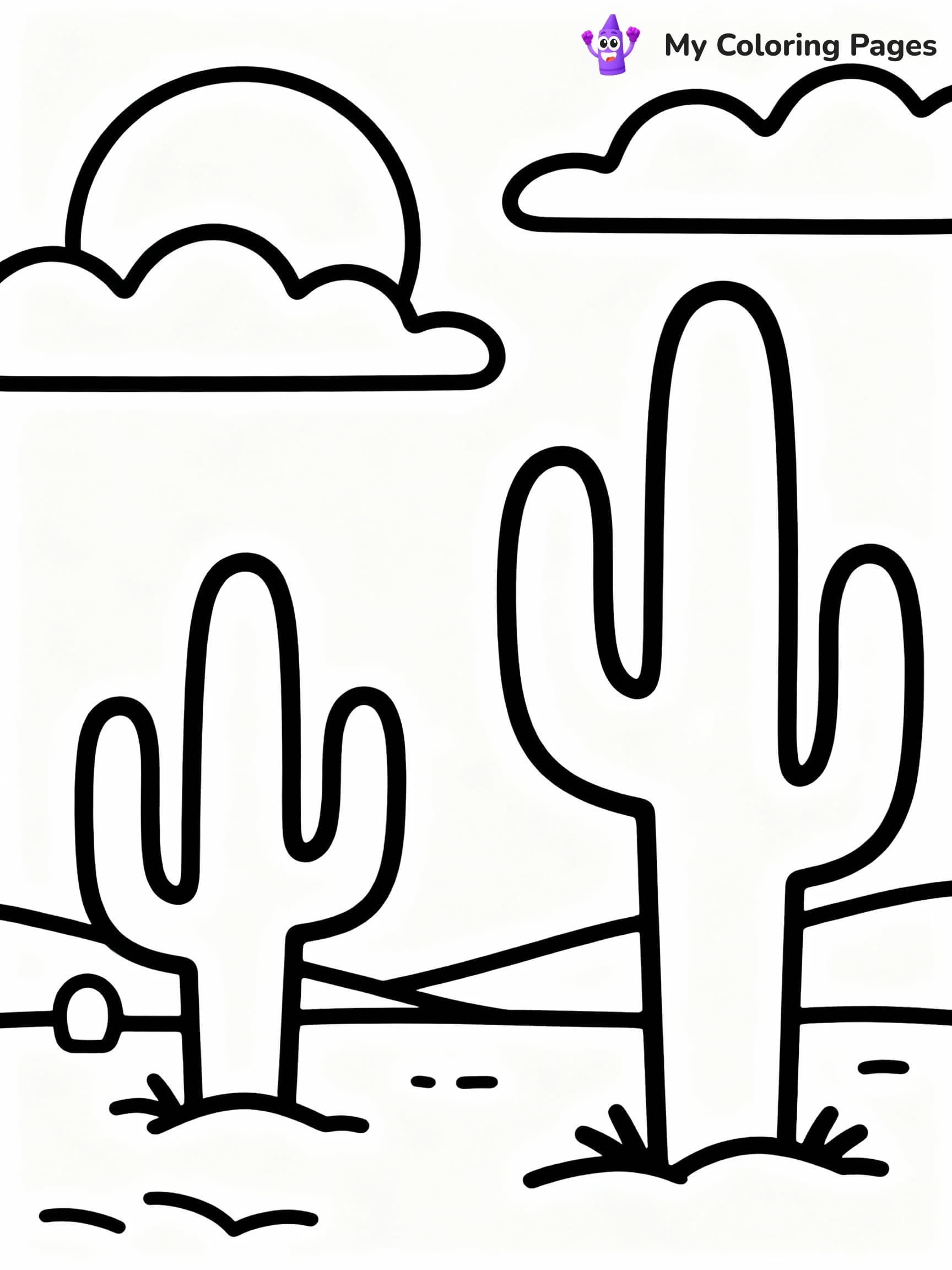 Sunset Coloring Pages - 3