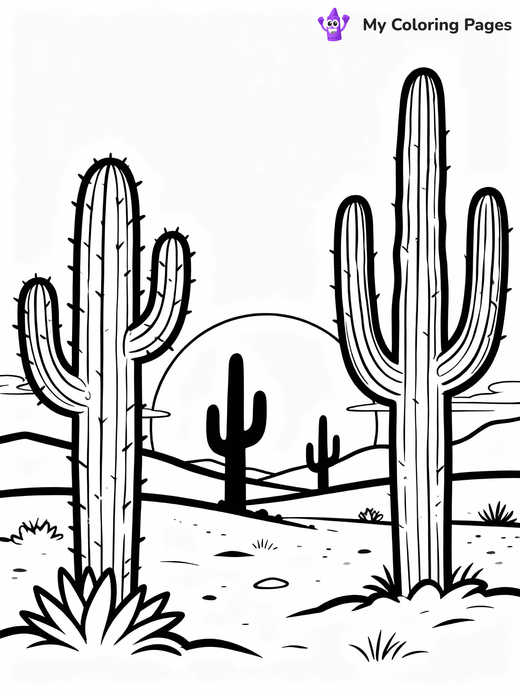 Sunset Coloring Pages - 2