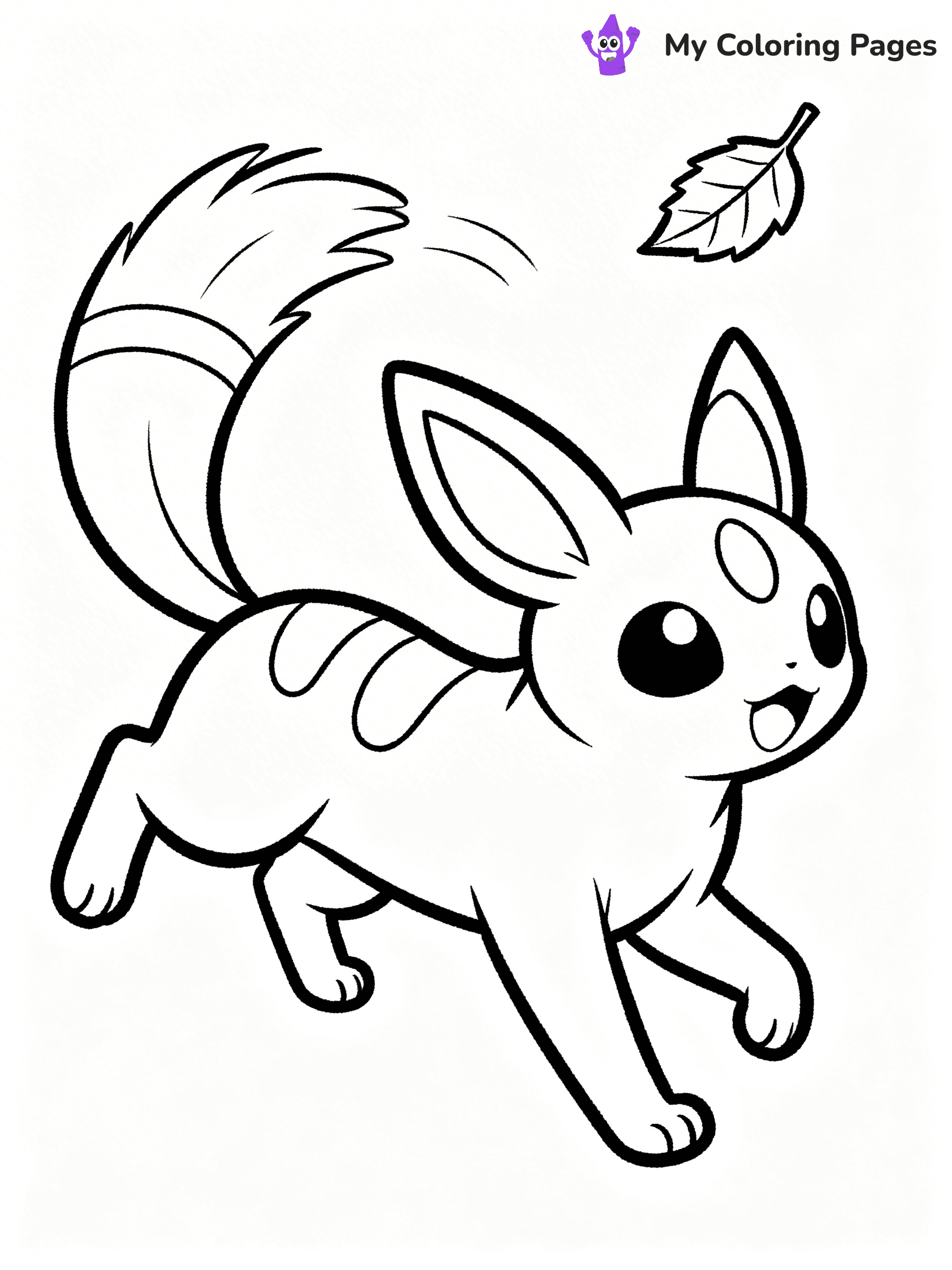 Umbreon Coloring Pages - 20