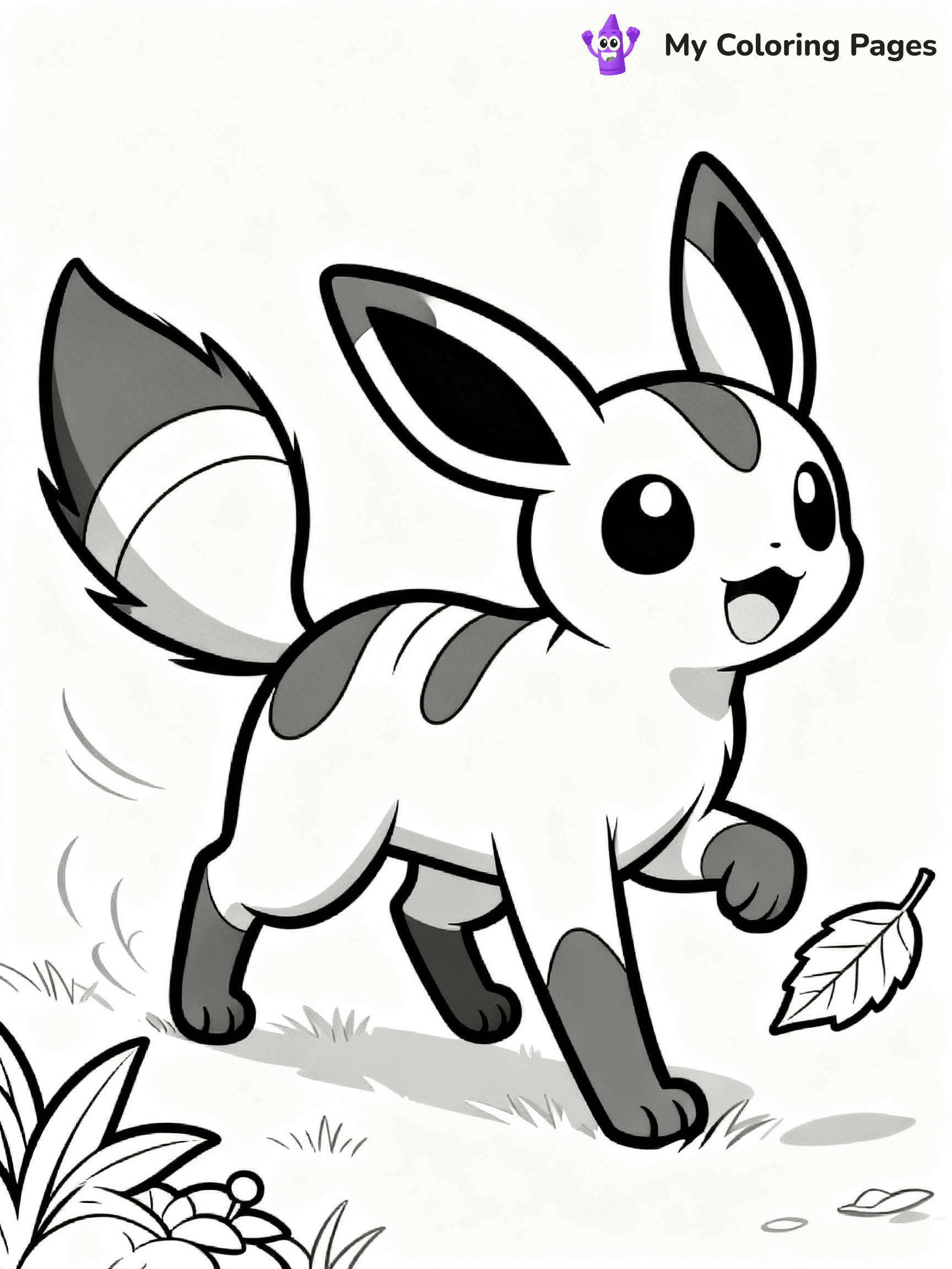 Umbreon Coloring Pages - 18