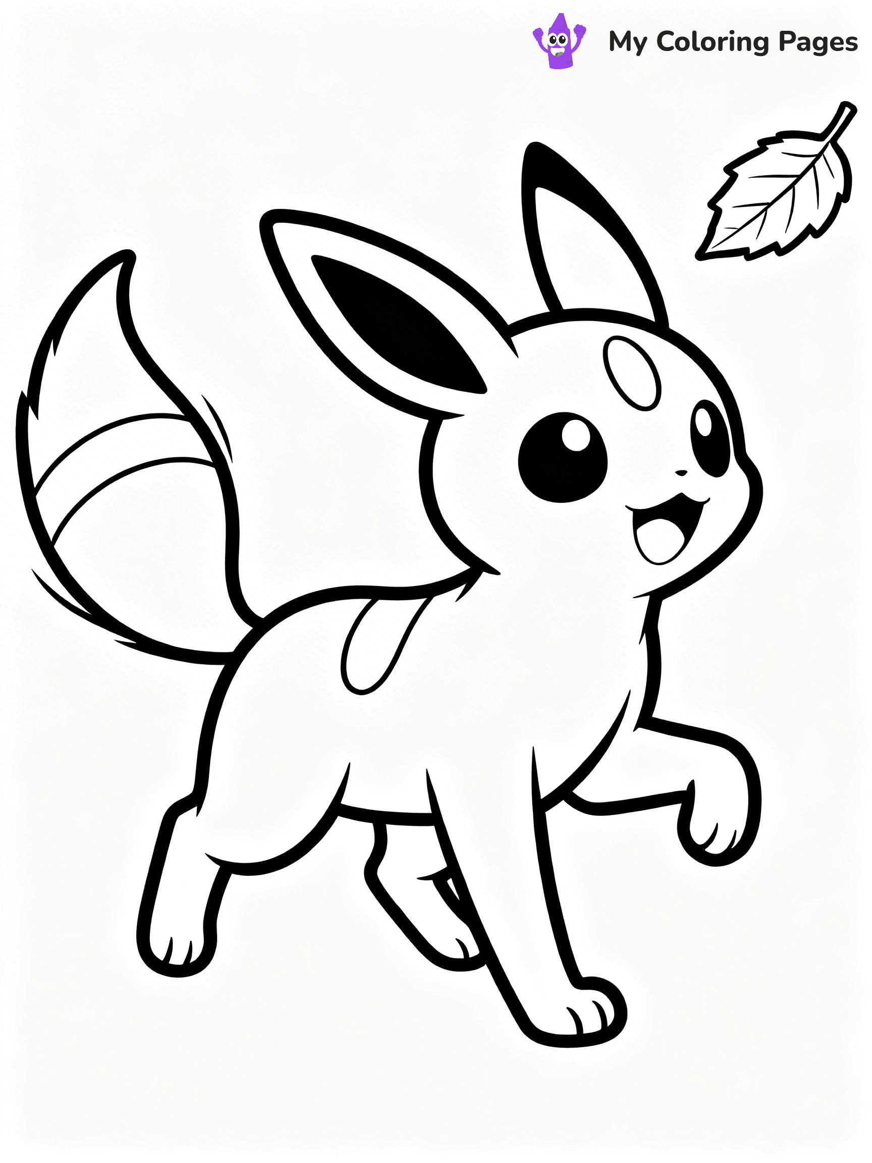 Umbreon Coloring Pages - 17