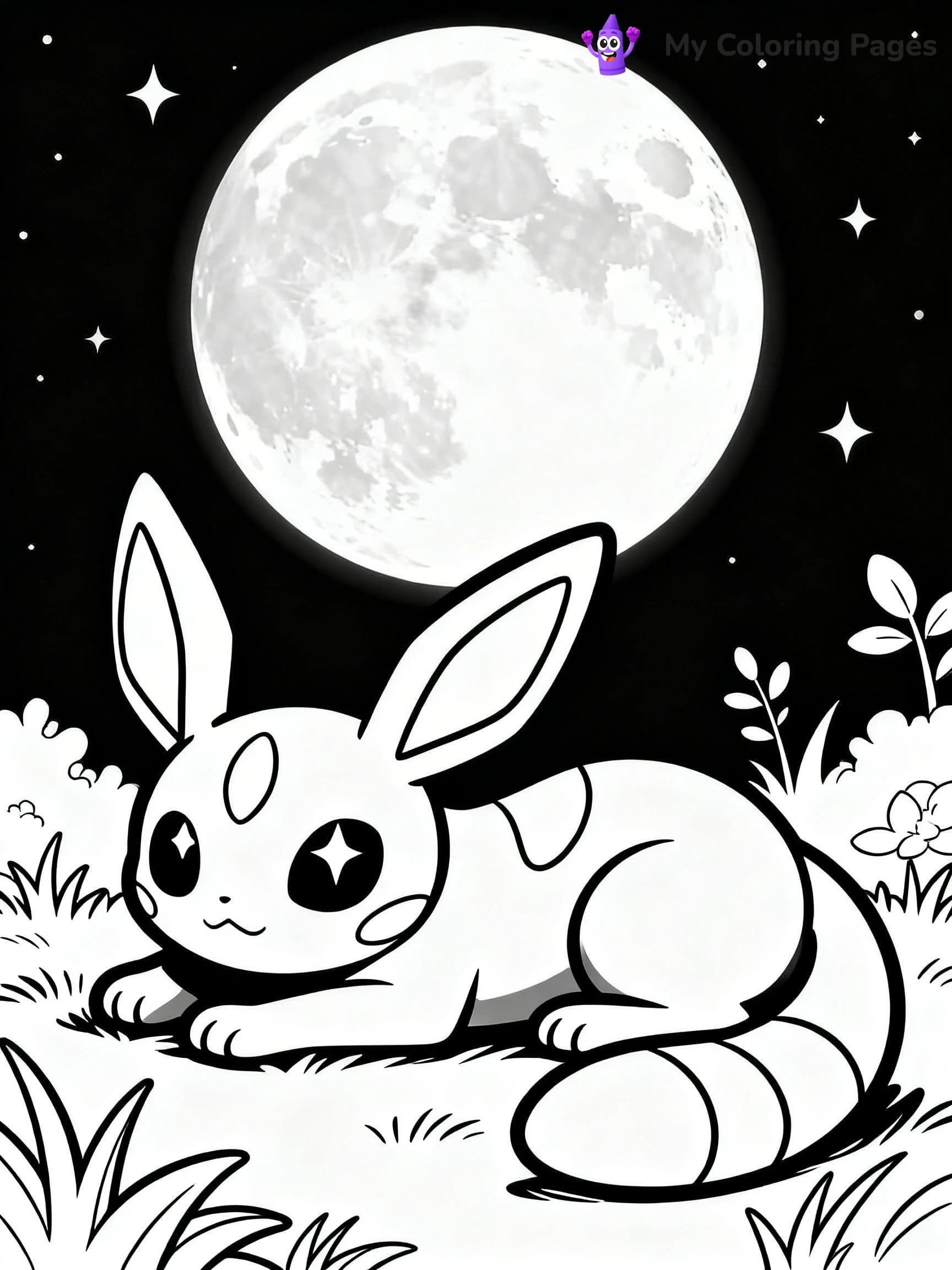 Umbreon Coloring Pages - 13