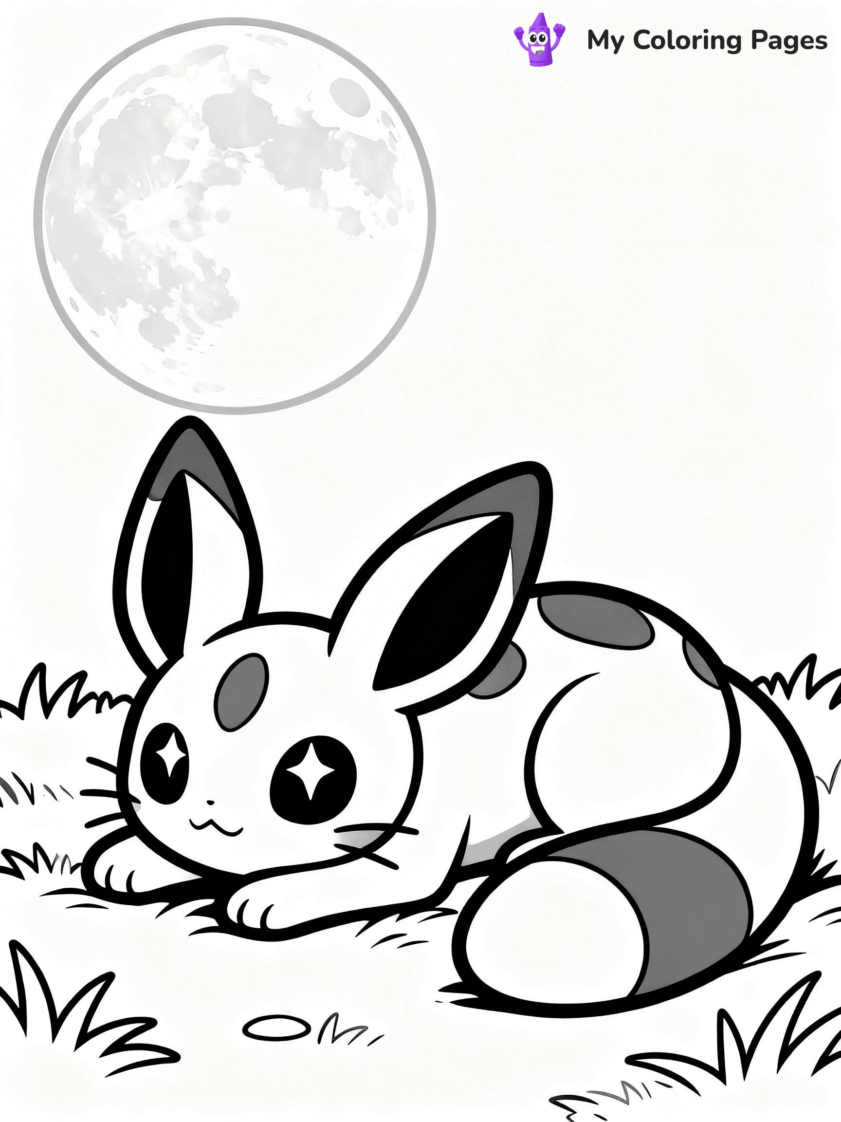 Umbreon Coloring Pages - 9
