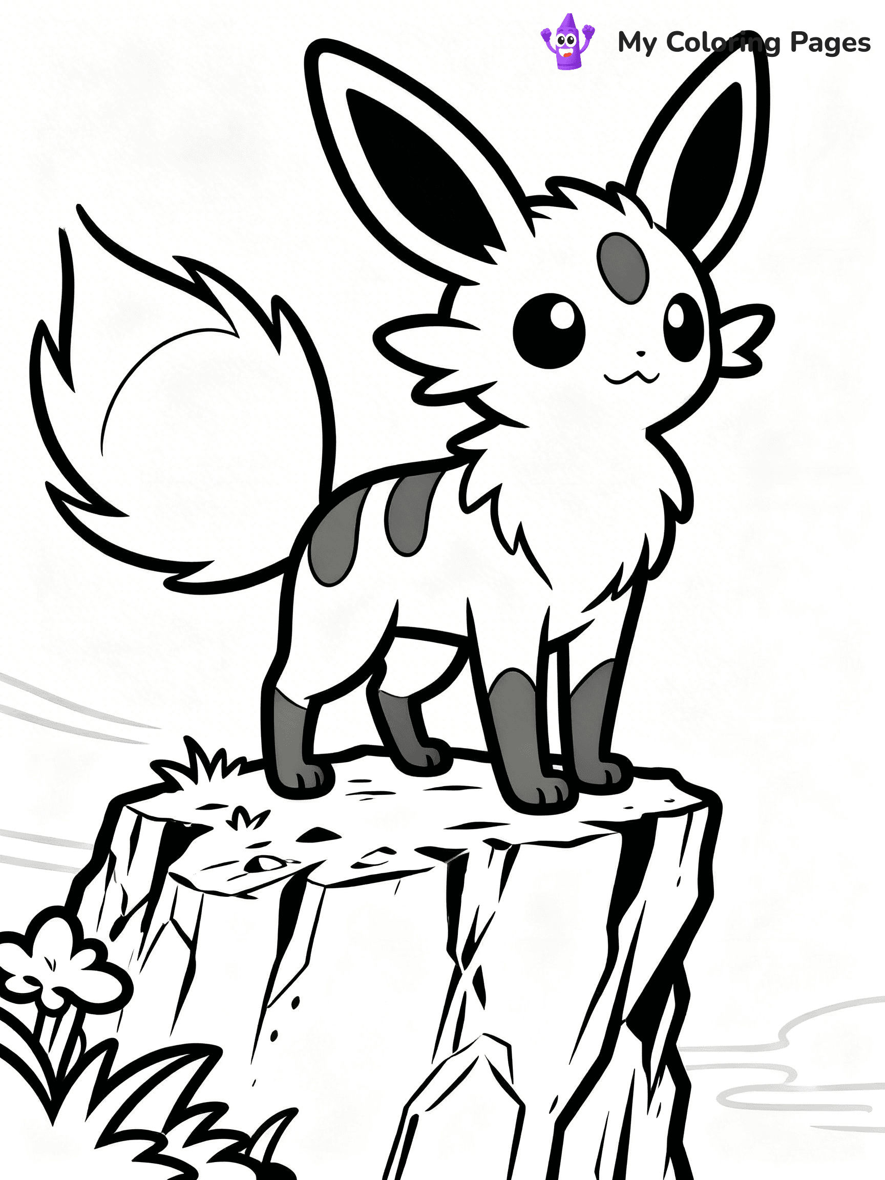 Umbreon Coloring Pages - 8