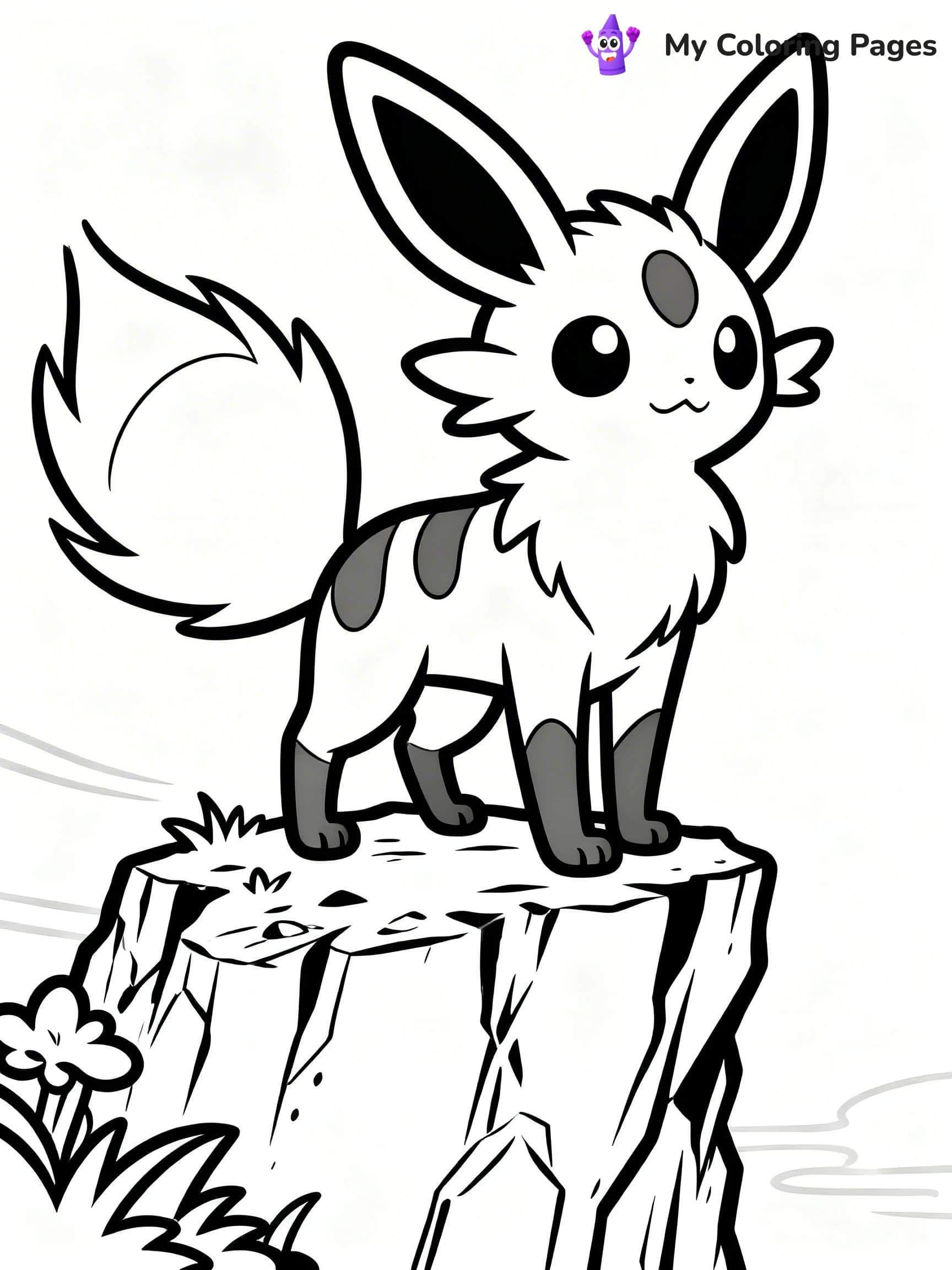 Umbreon Coloring Pages - 8