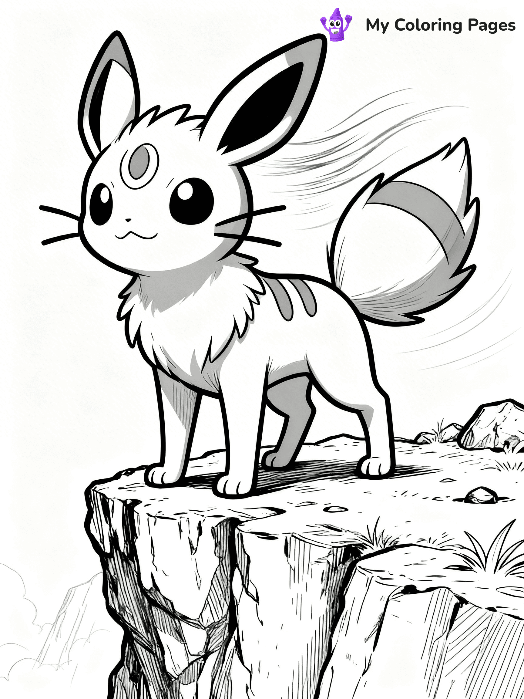 Umbreon Coloring Pages - 6