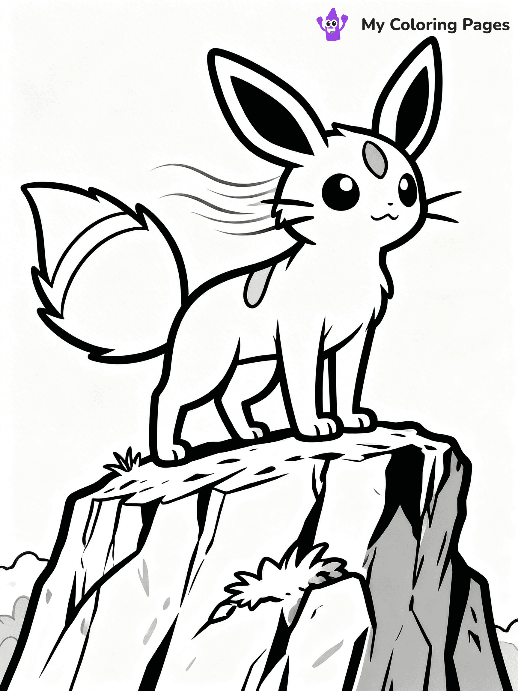 Umbreon Coloring Pages - 5