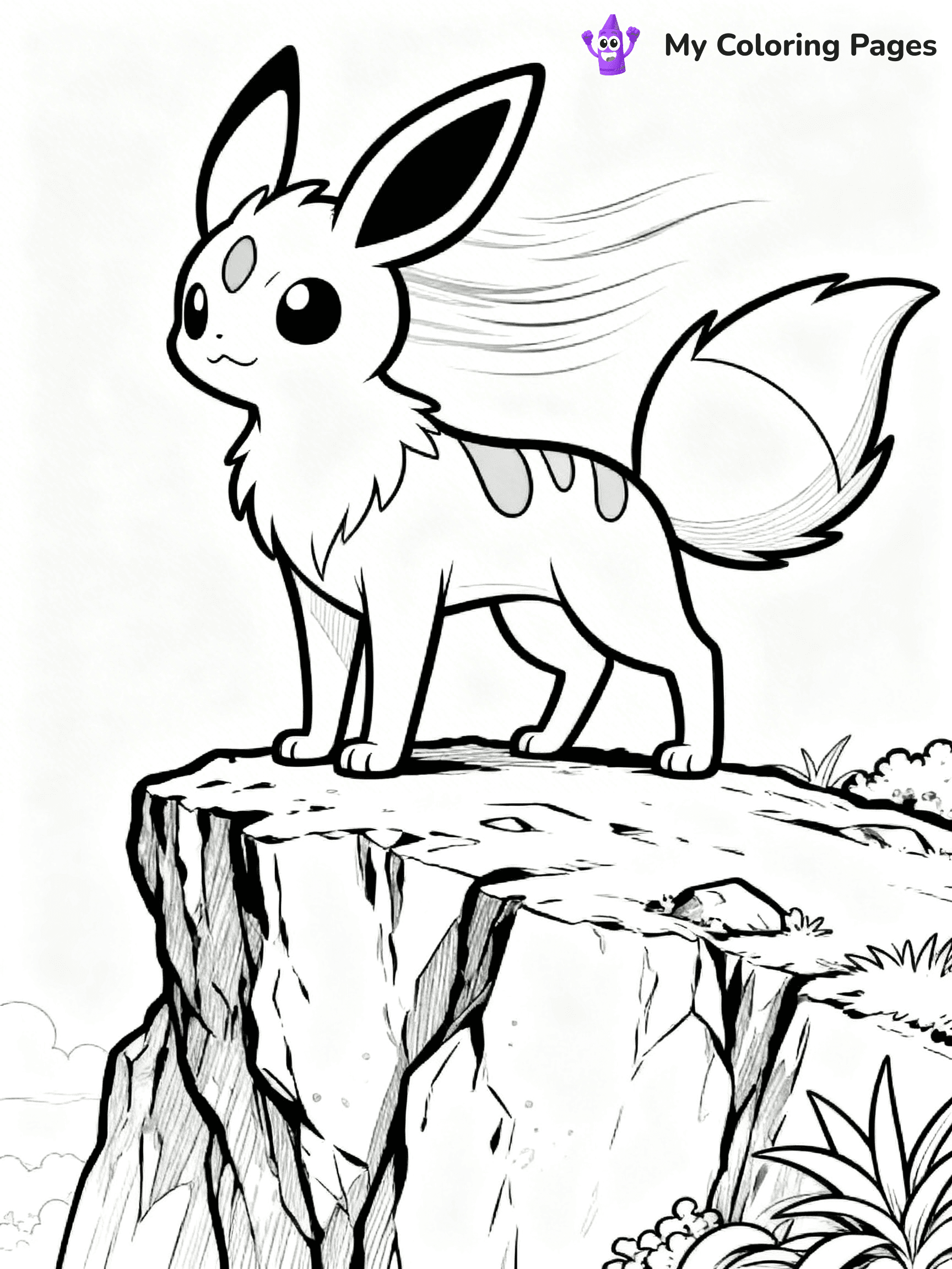 Umbreon Coloring Pages - 4