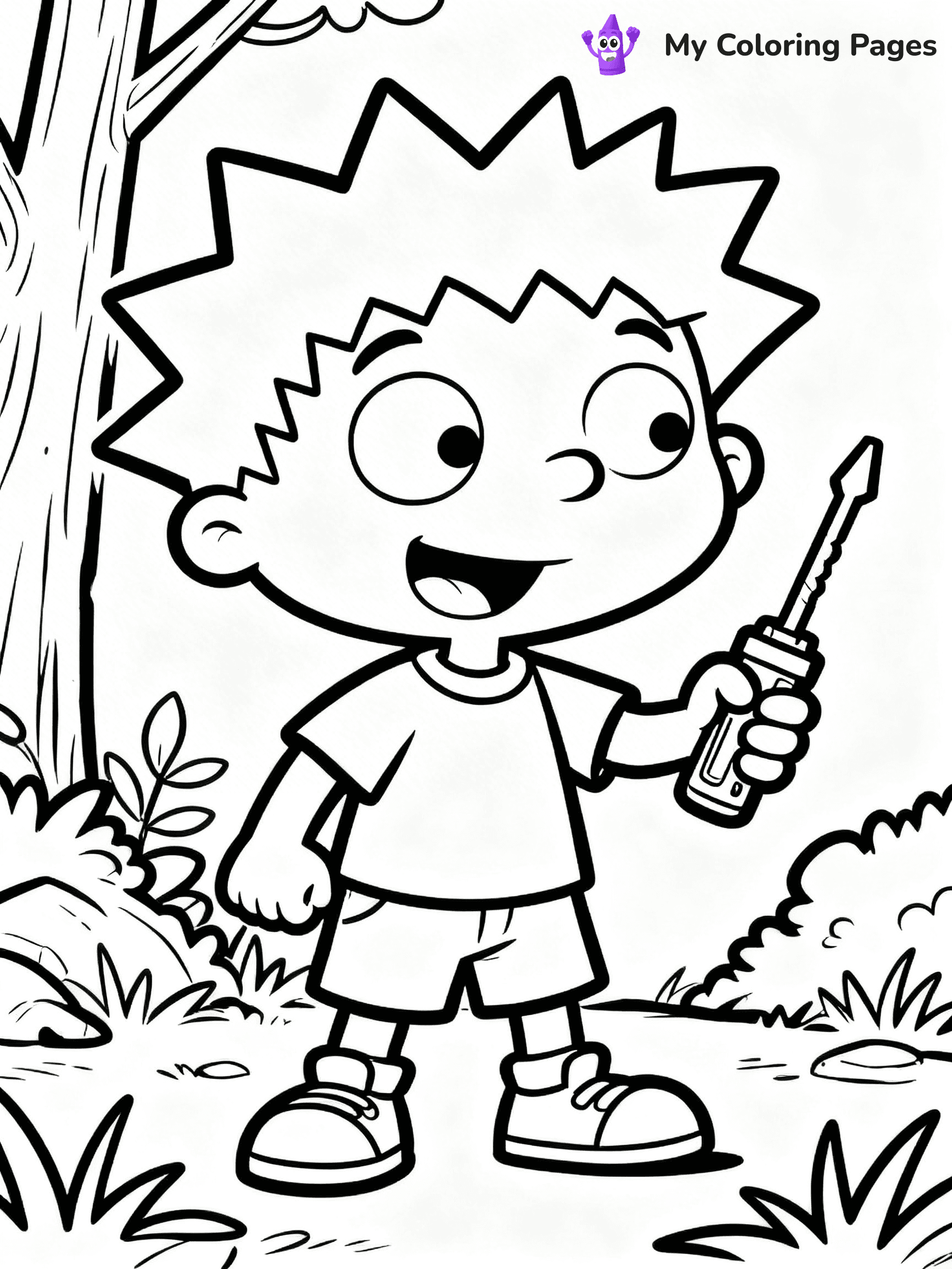 Rugrats Coloring Pages - 17