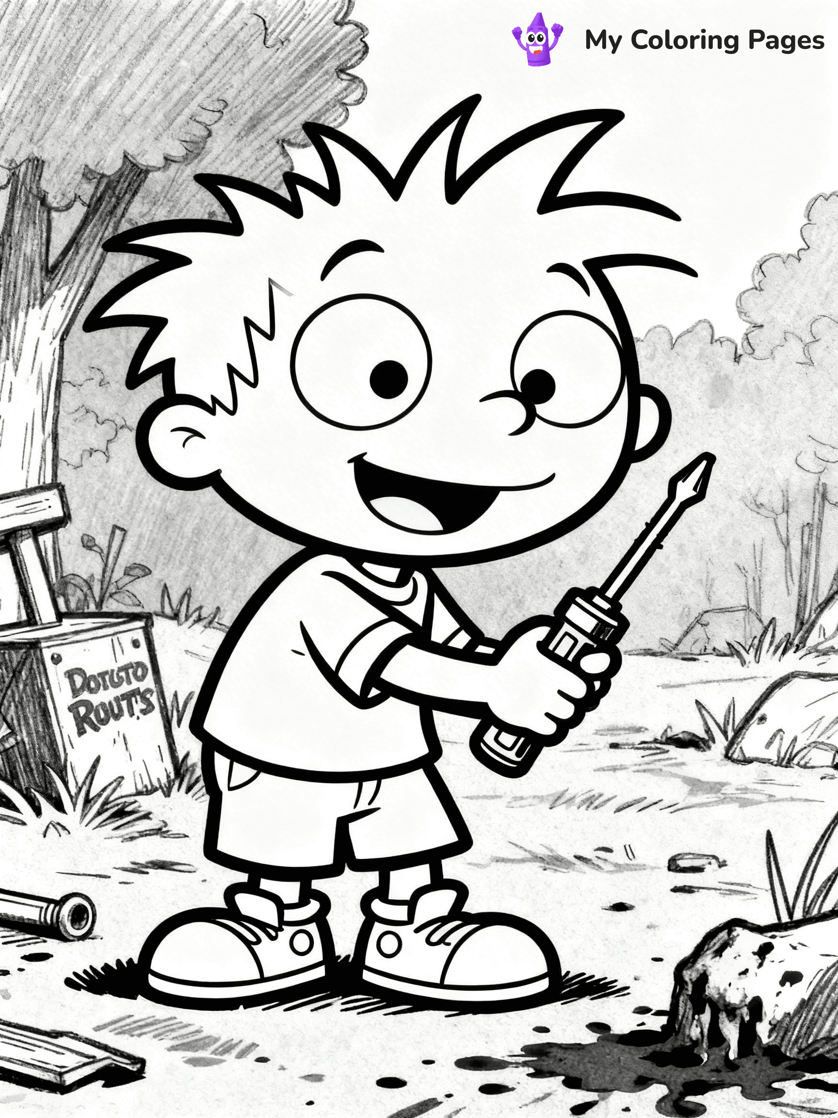 Rugrats Coloring Pages - 16