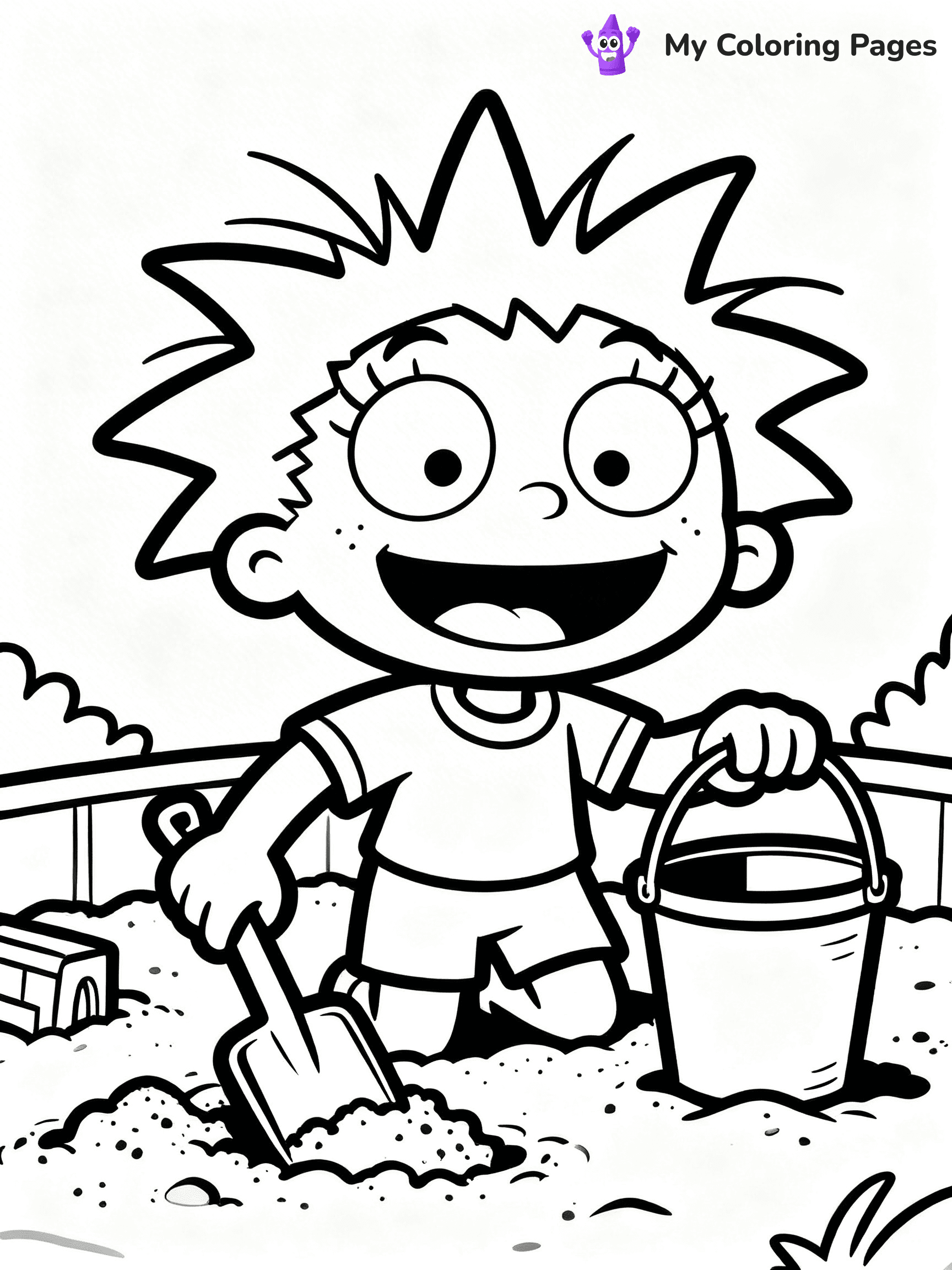 Rugrats Coloring Pages - 9