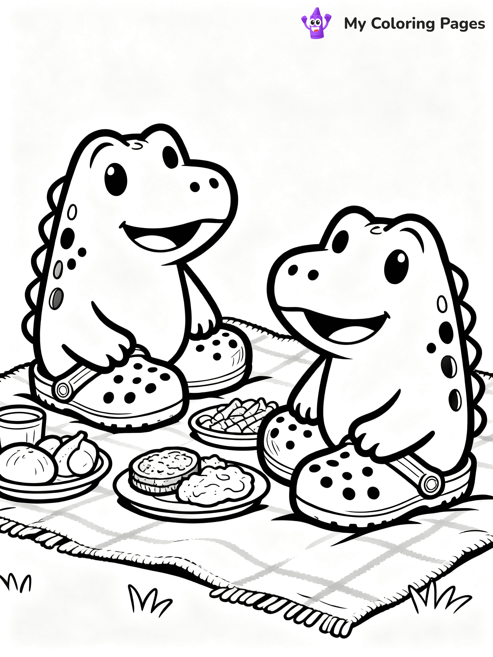 Crocs Coloring Pages - 21