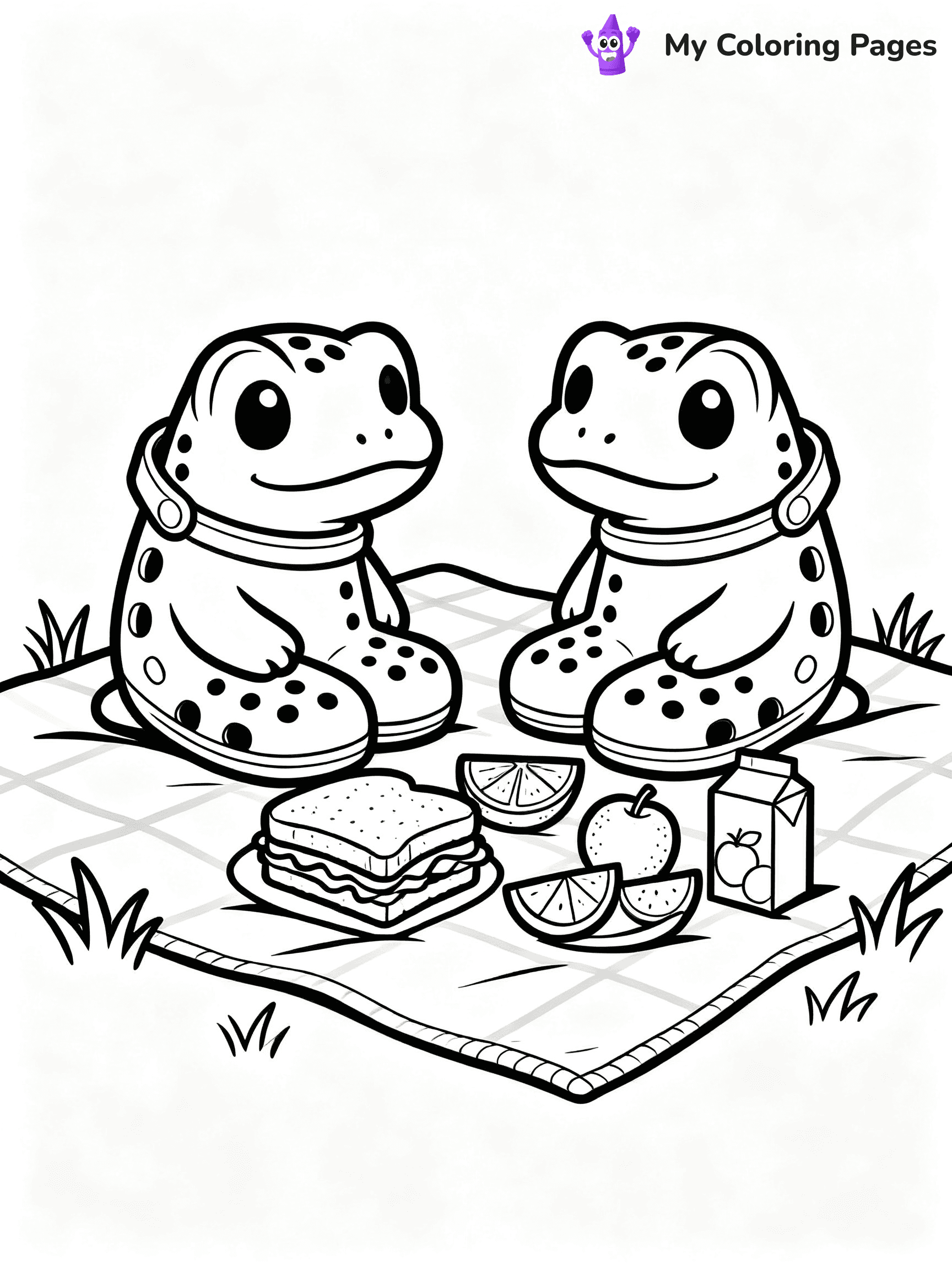 Crocs Coloring Pages - 15