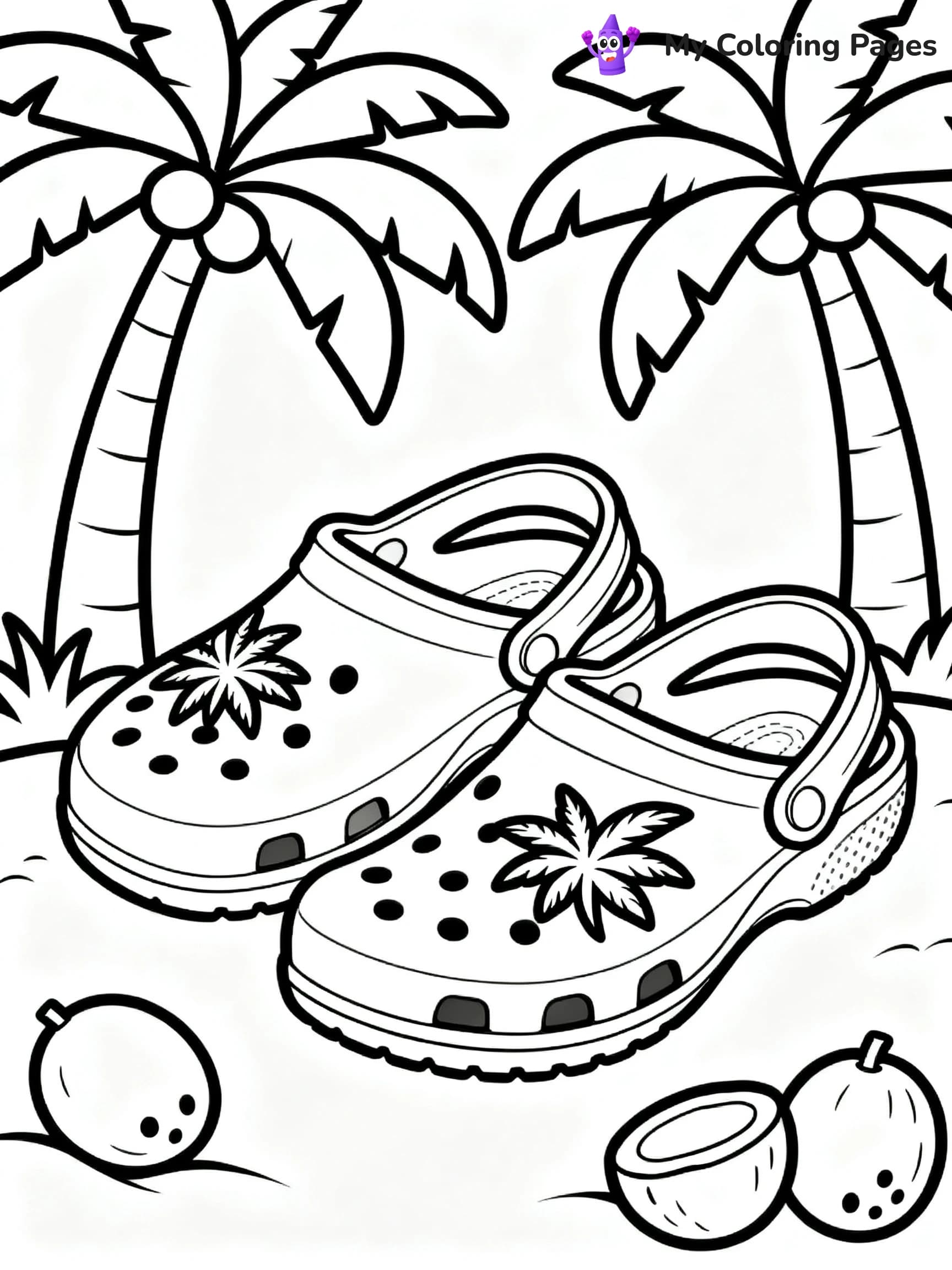 Crocs Coloring Pages - 18