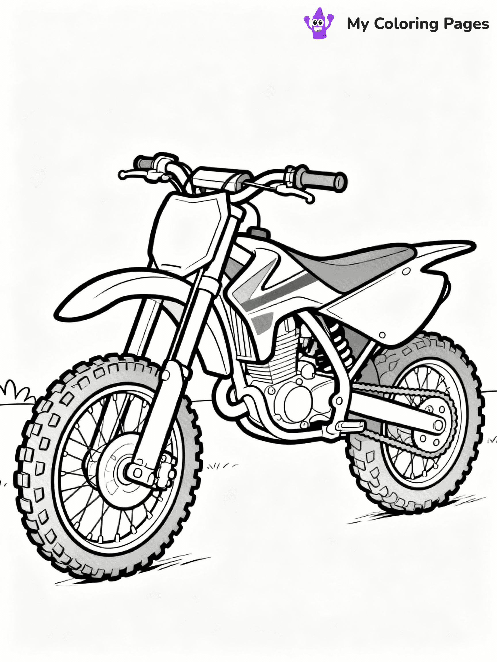 Motorcycle Coloring Pages - 8