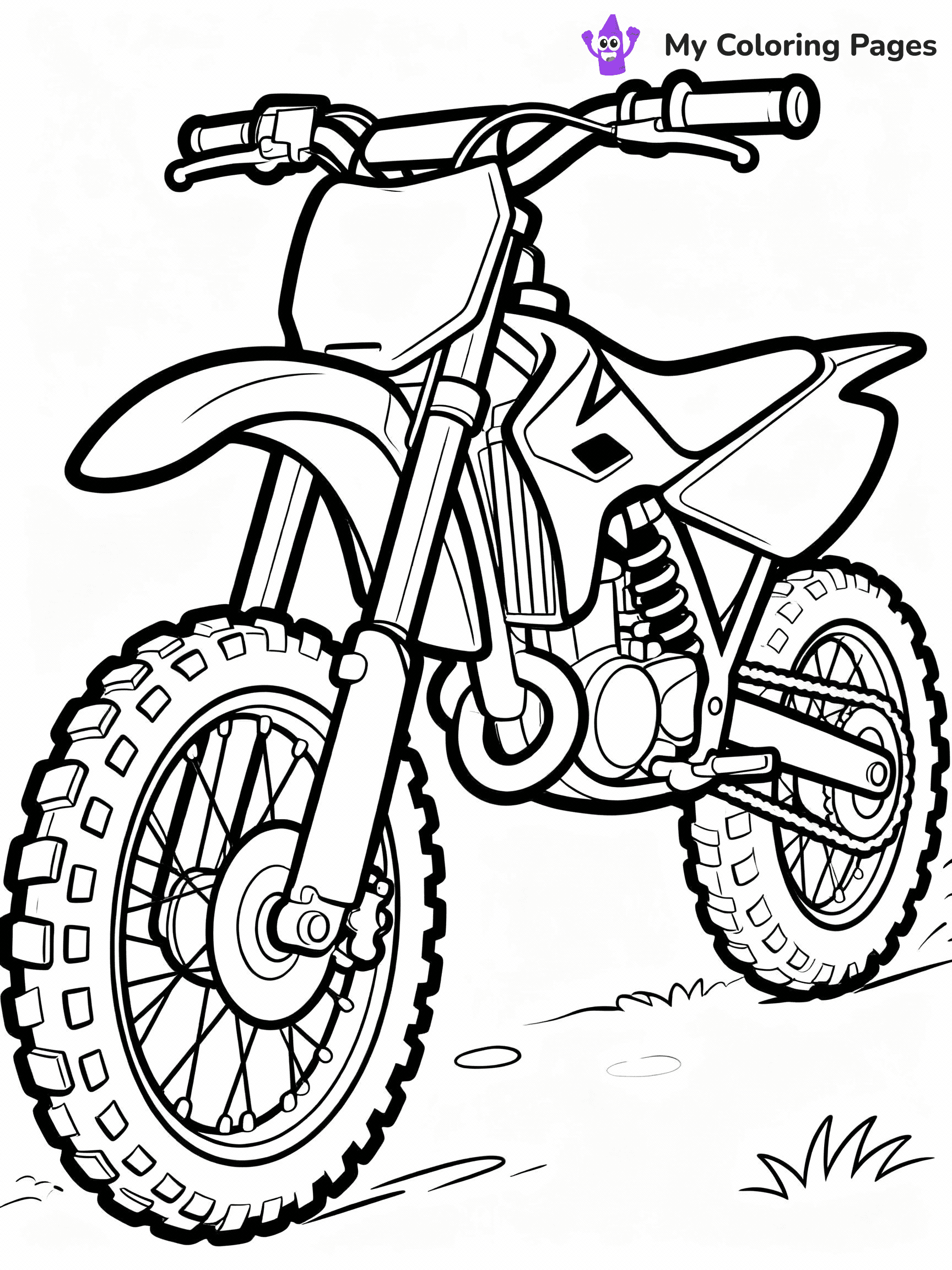 Motorcycle Coloring Pages - 7