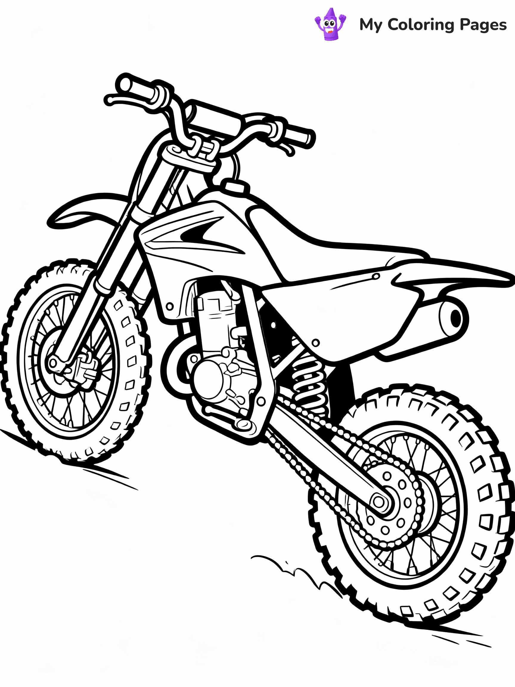 Motorcycle Coloring Pages - 6