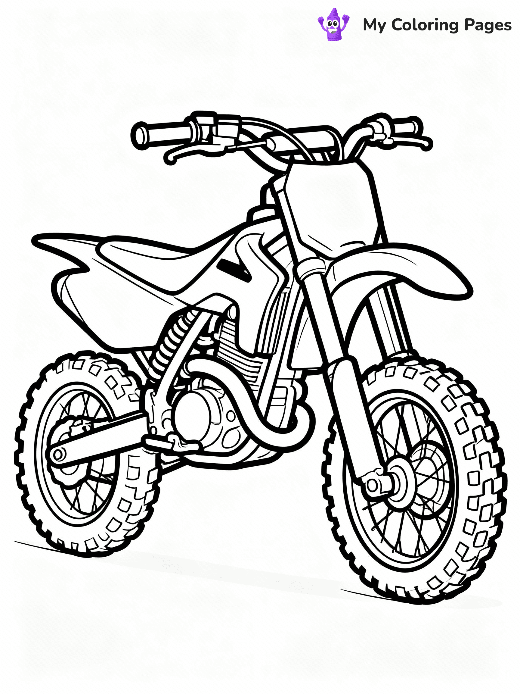 Motorcycle Coloring Pages - 5