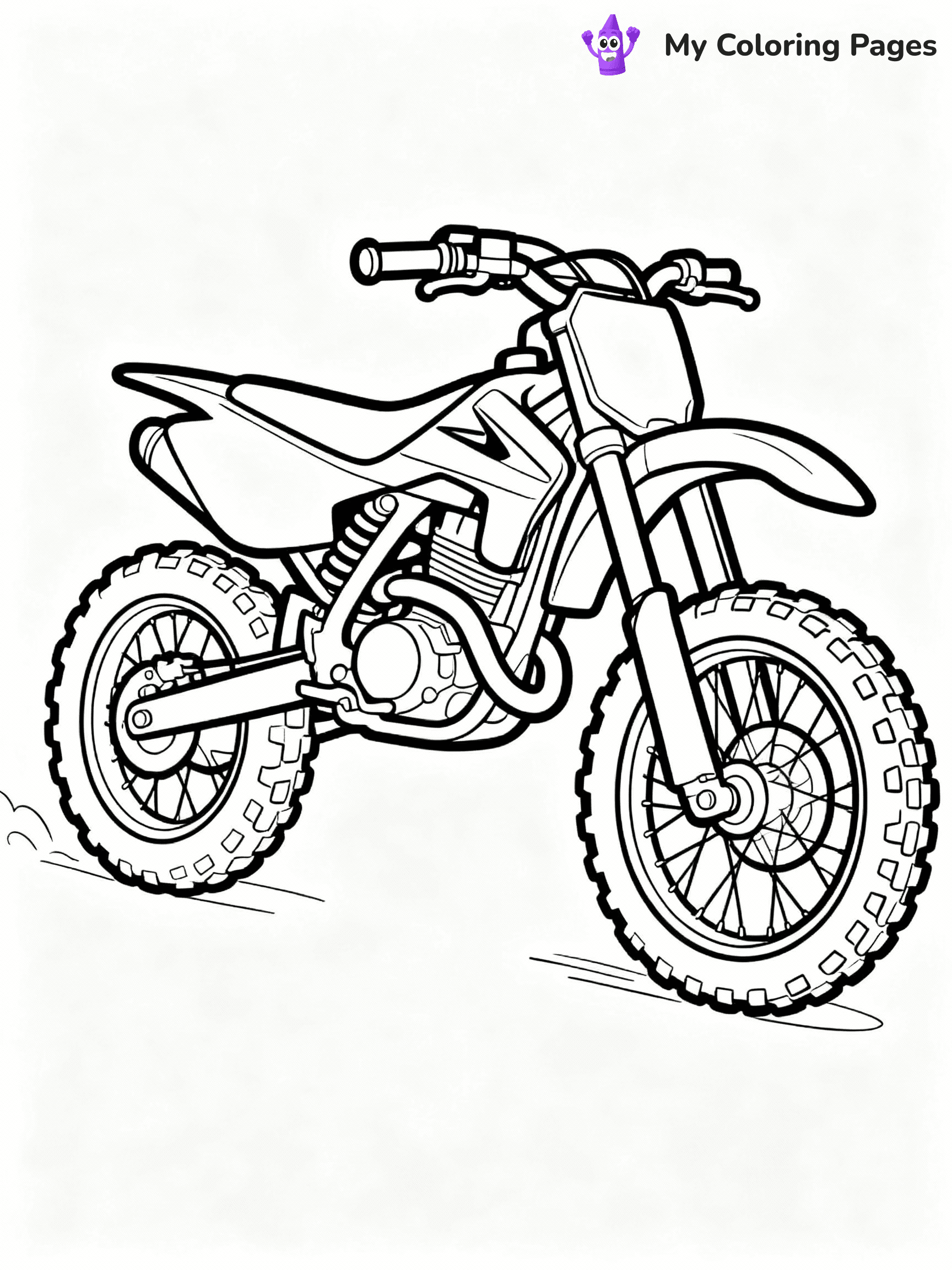 Motorcycle Coloring Pages - 3