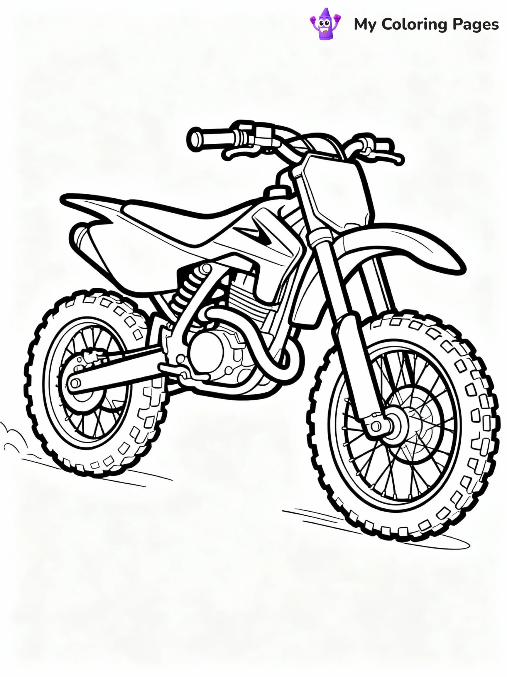 Motorcycle Coloring Pages - 3
