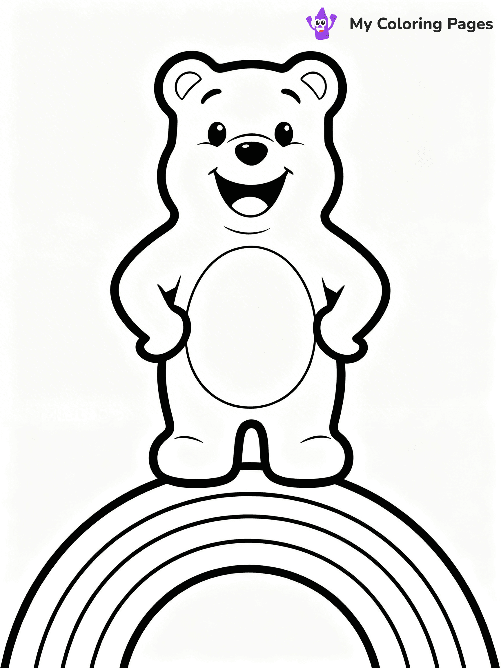 Cute Junk Food Coloring Pages - 41