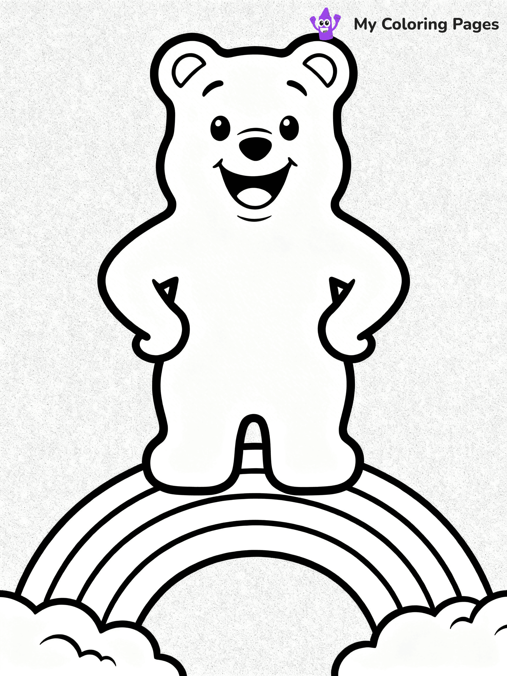 Cute Junk Food Coloring Pages - 38