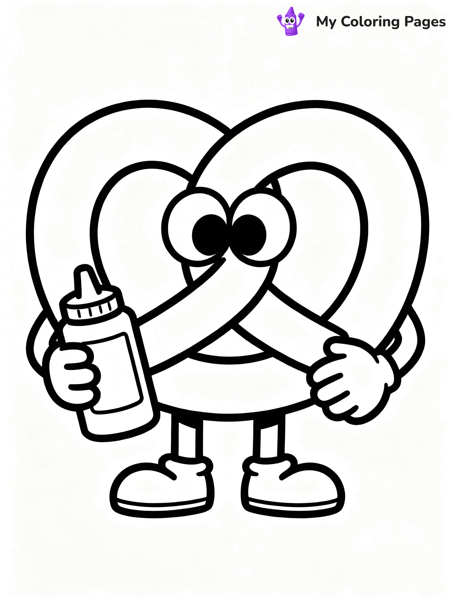 Cute Junk Food Coloring Pages - 30