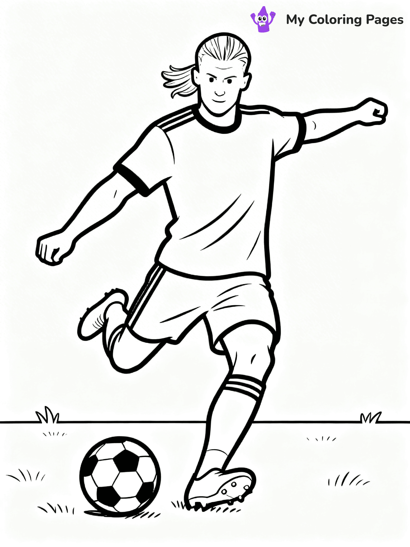 Haaland Coloring Pages - 31