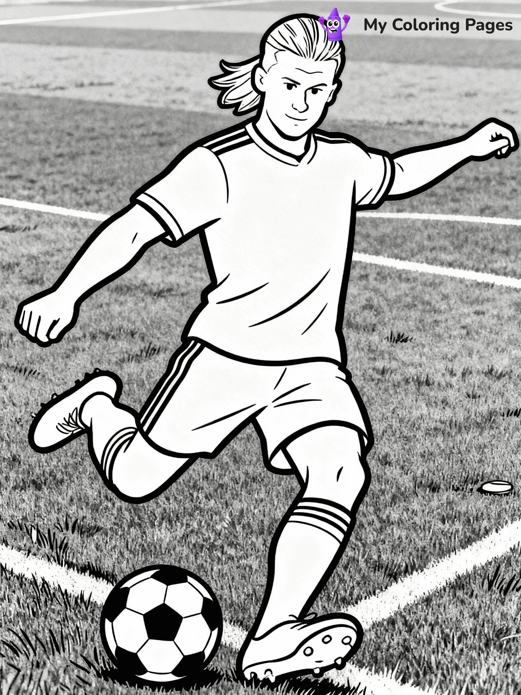 Haaland Coloring Pages - 29