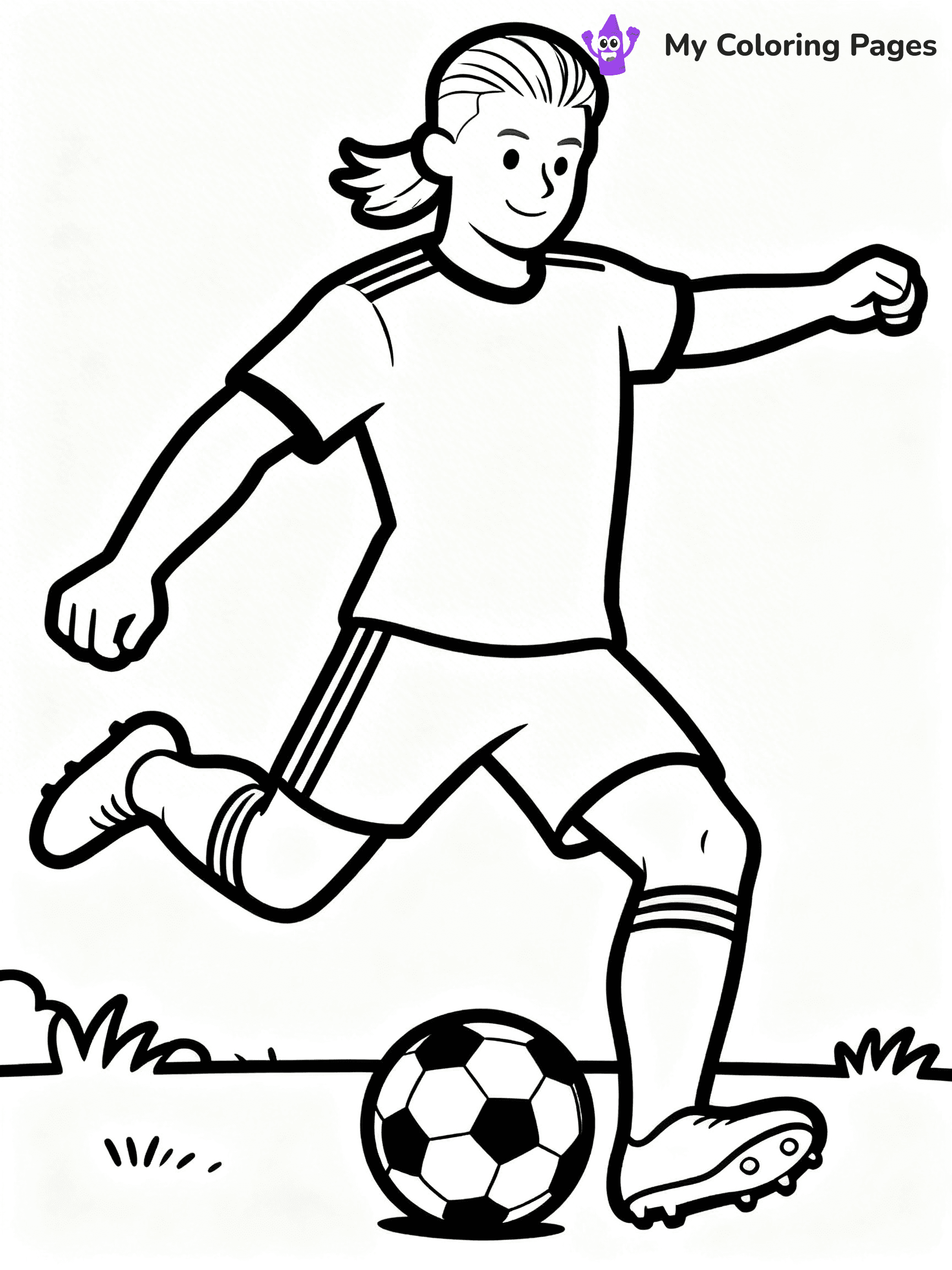 Haaland Coloring Pages - 27
