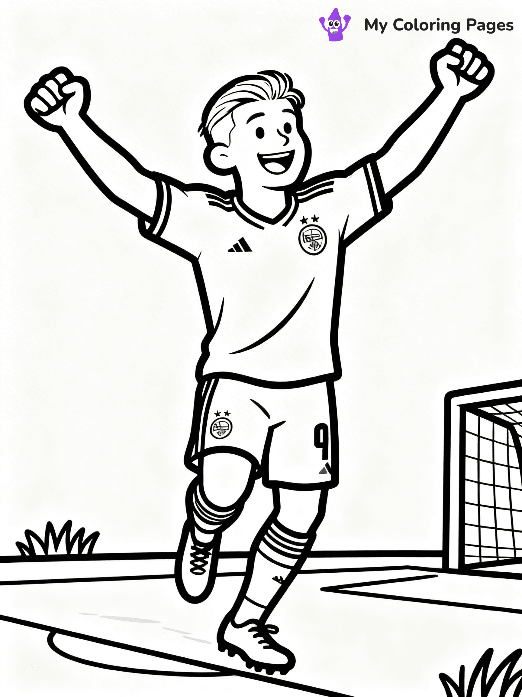 Haaland Coloring Pages - 20