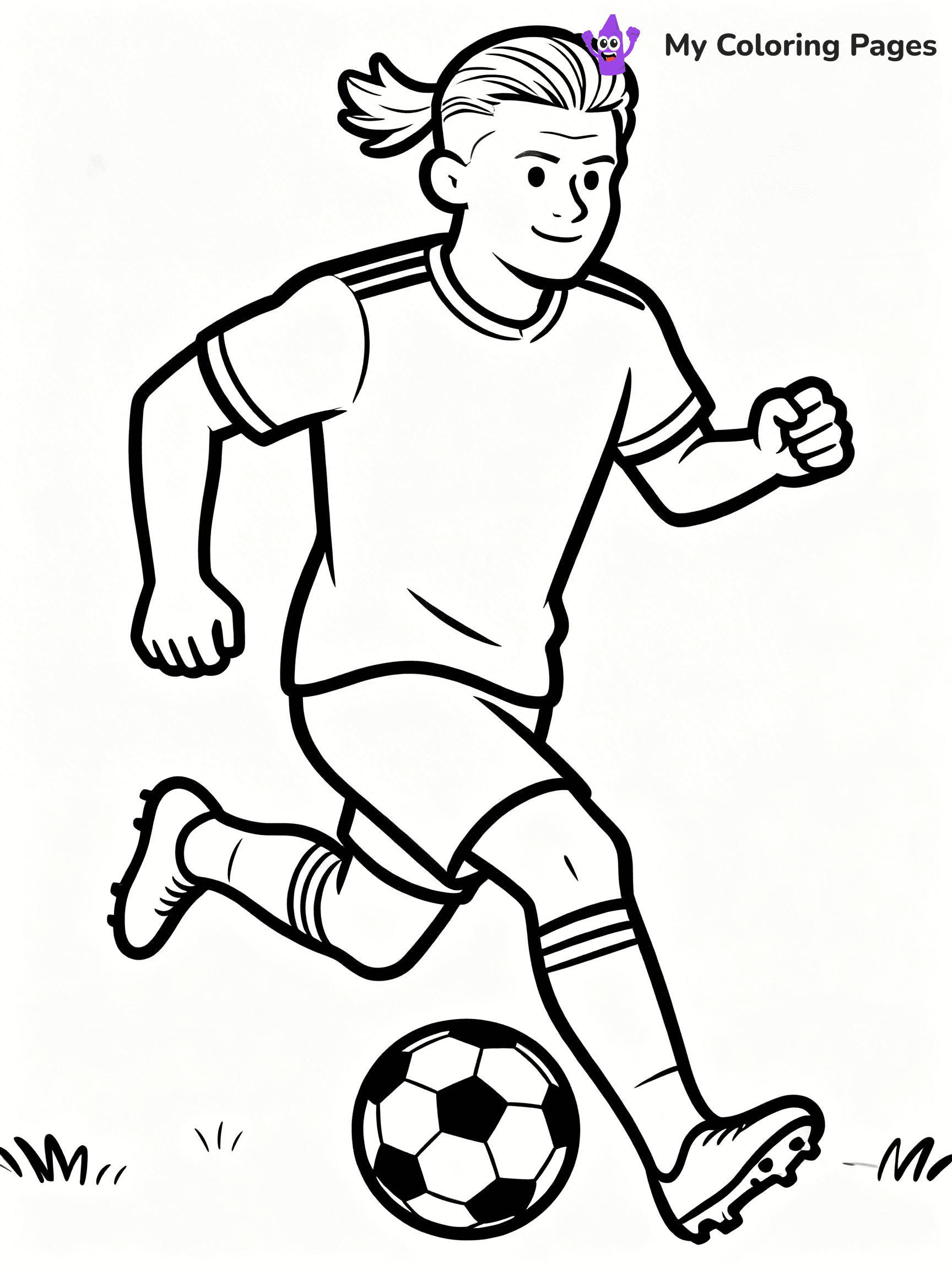 Haaland Coloring Pages - 18