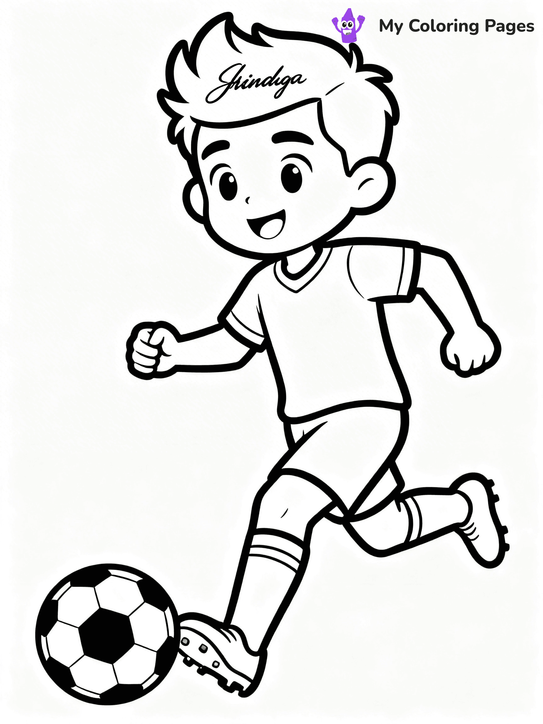 Haaland Coloring Pages - 17