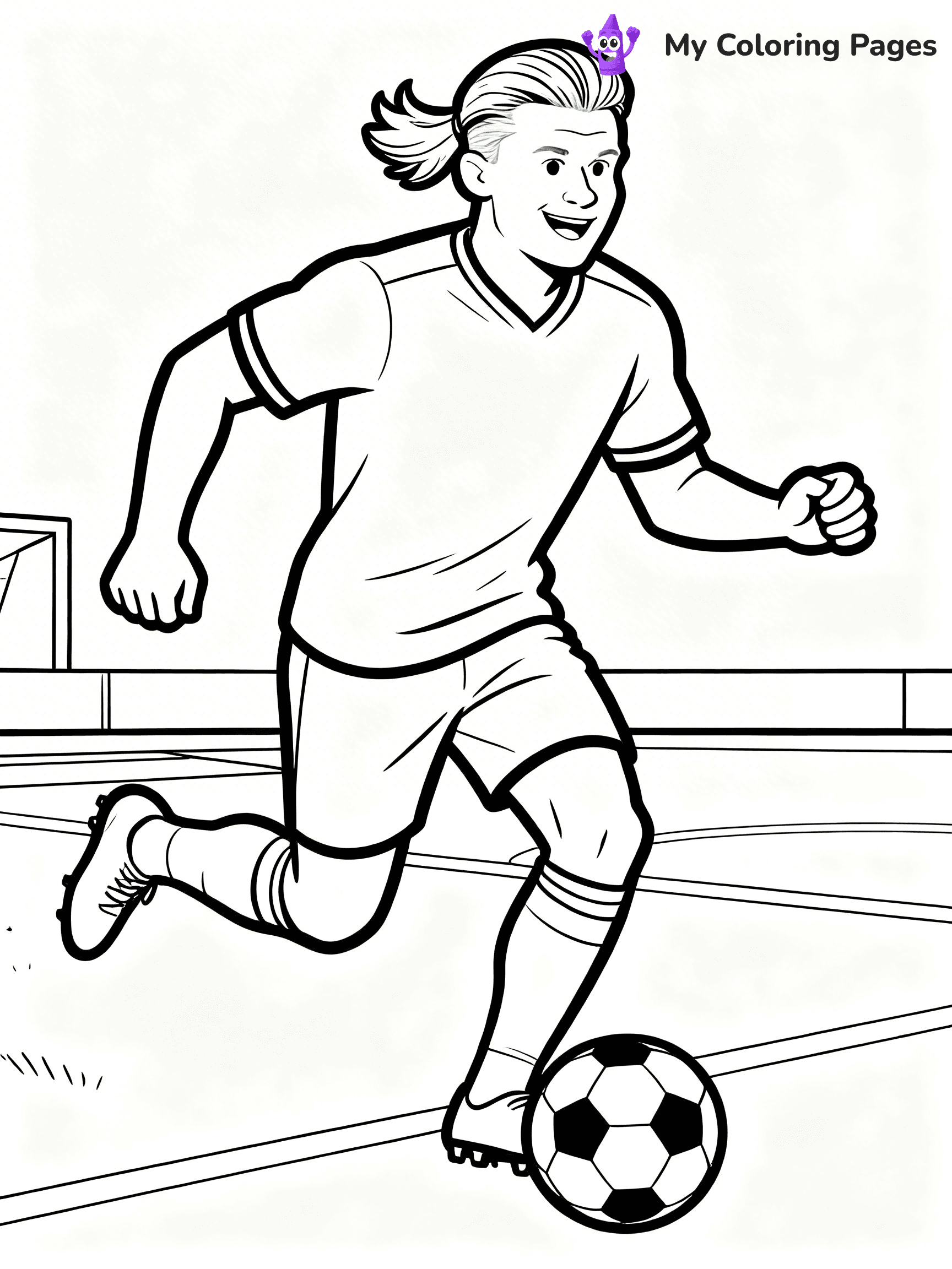Haaland Coloring Pages - 12