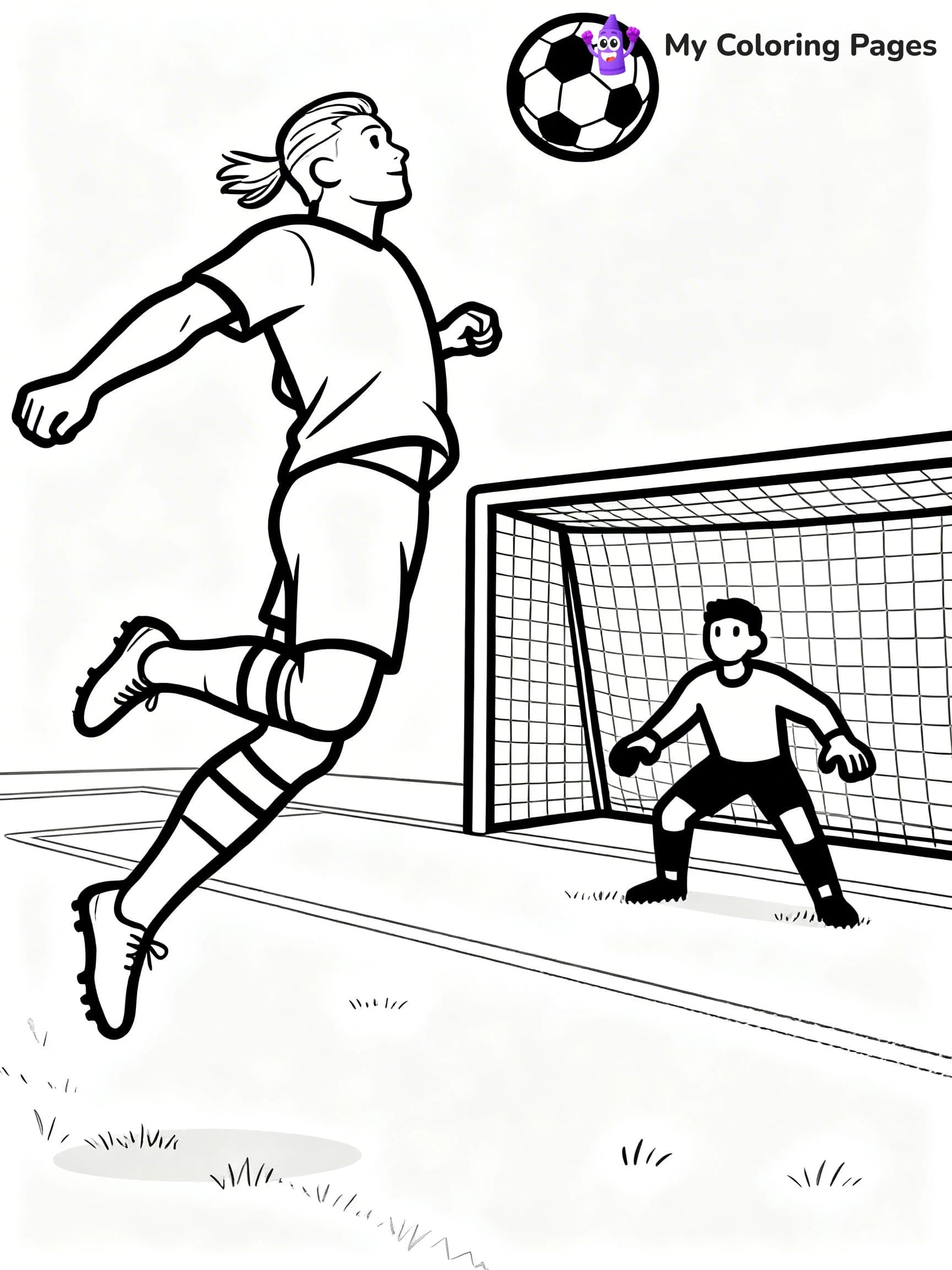 Haaland Coloring Pages - 11