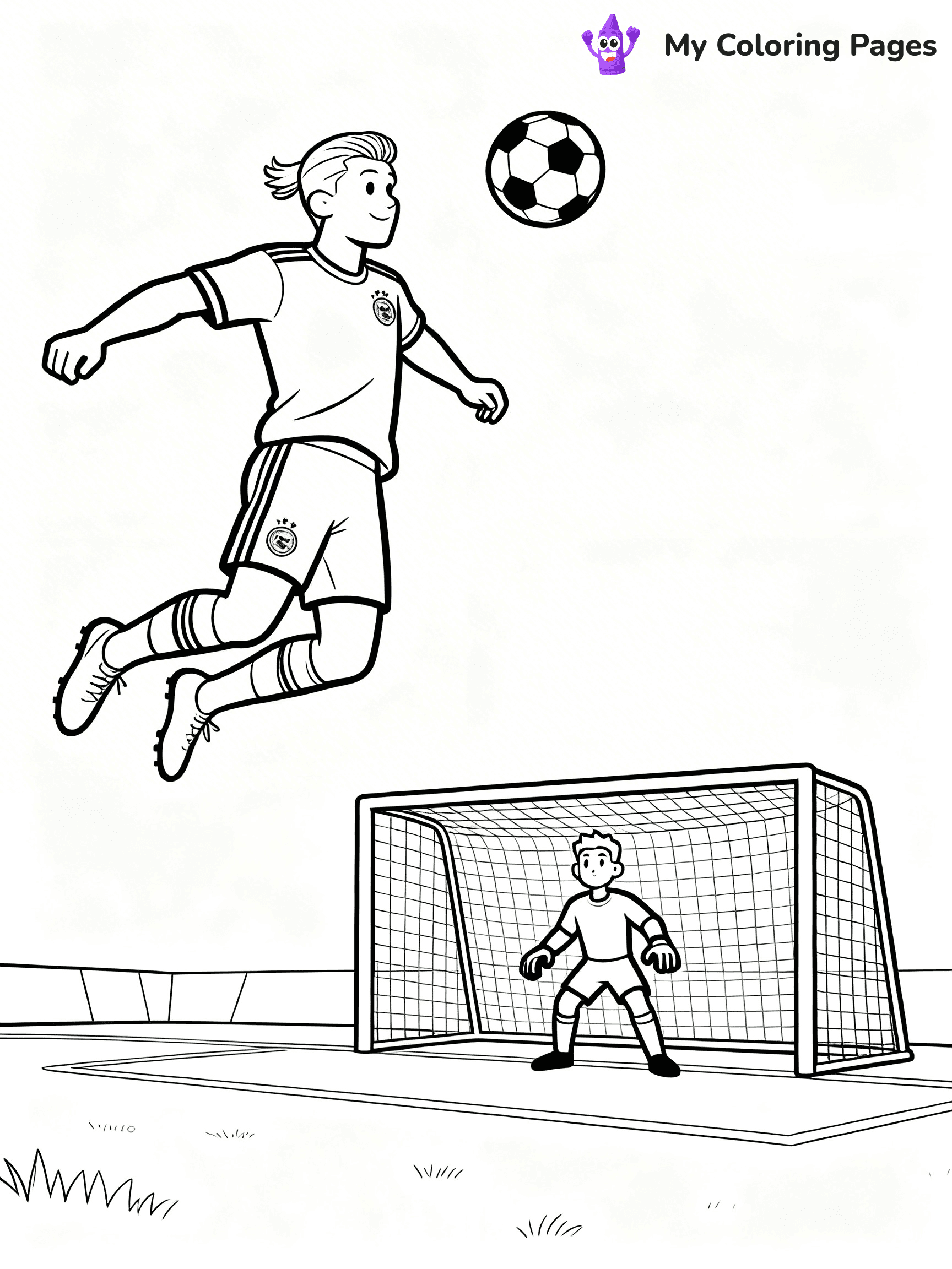 Haaland Coloring Pages - 10