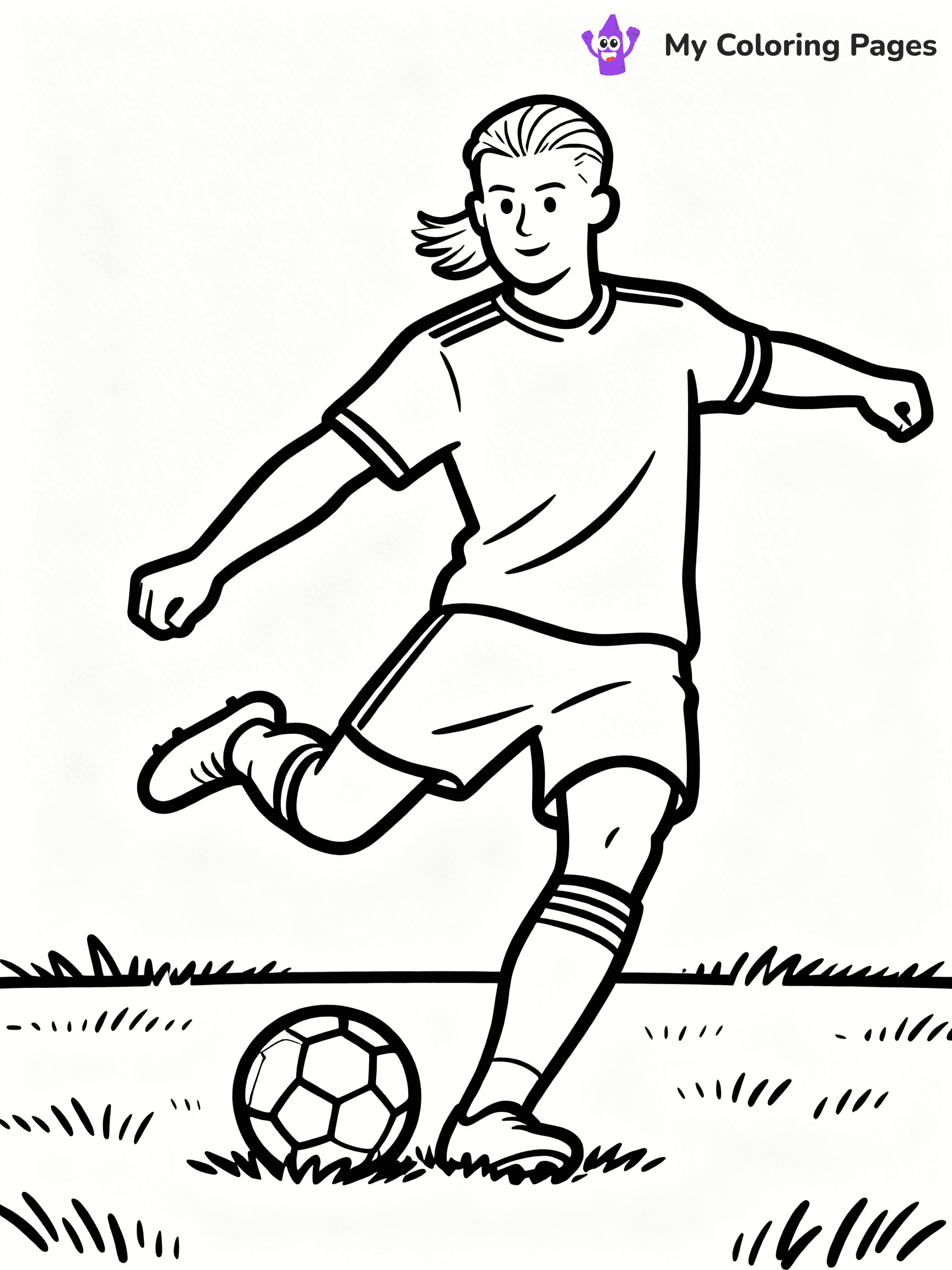 Haaland Coloring Pages - 7