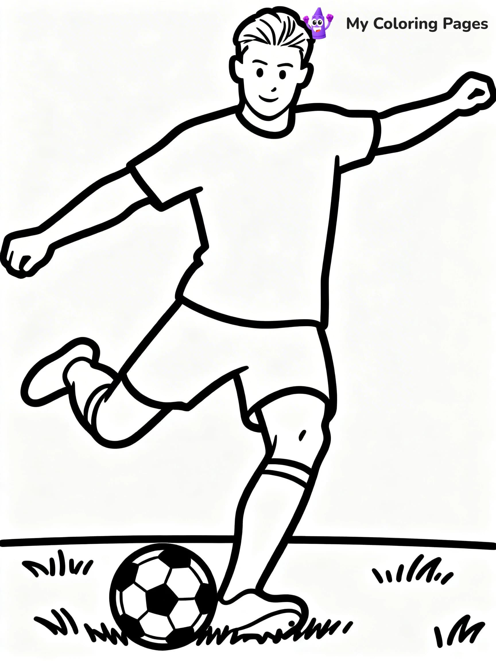 Haaland Coloring Pages - 5
