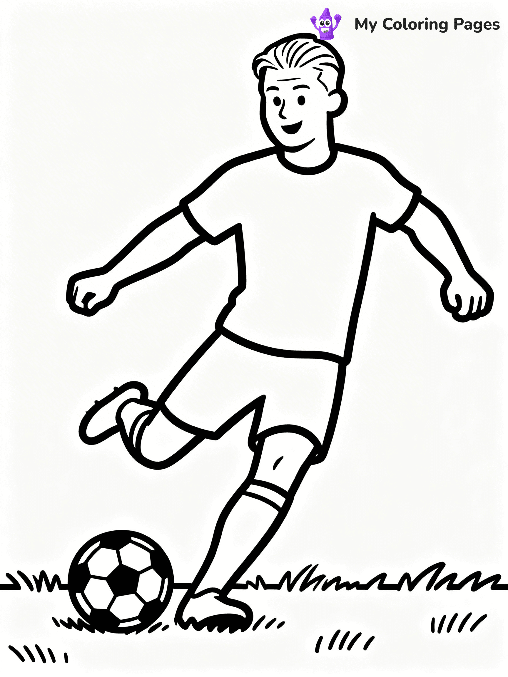 Haaland Coloring Pages - 4
