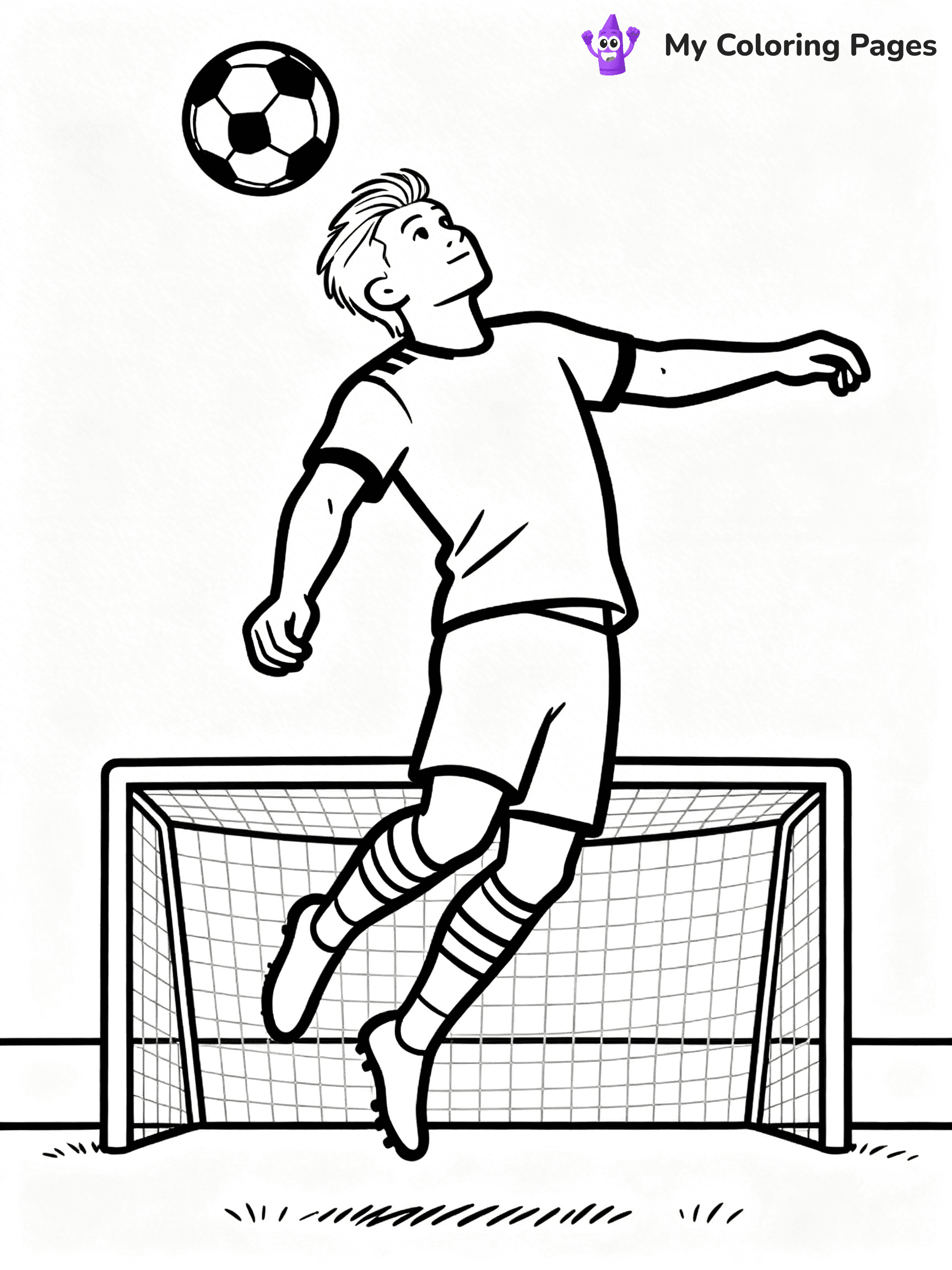 Haaland Coloring Pages - 1