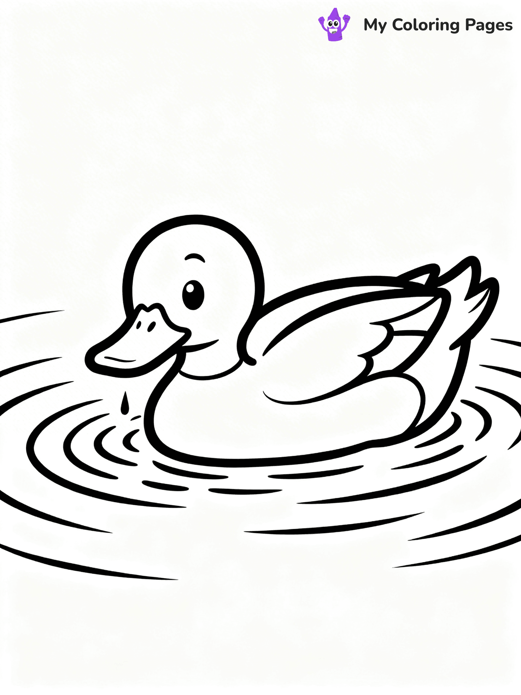 Mallard Duck Coloring Pages - 17