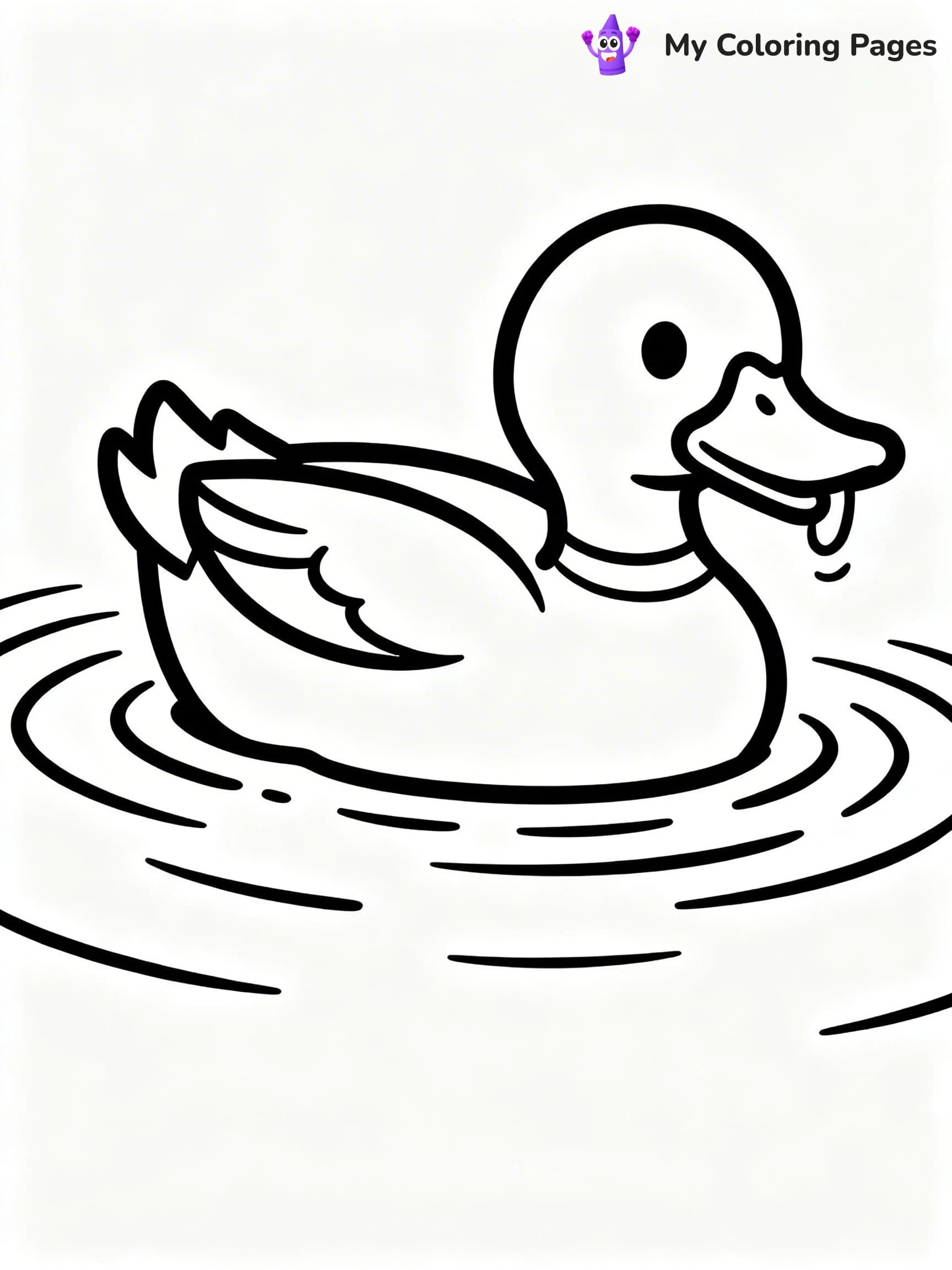 Mallard Duck Coloring Pages - 16