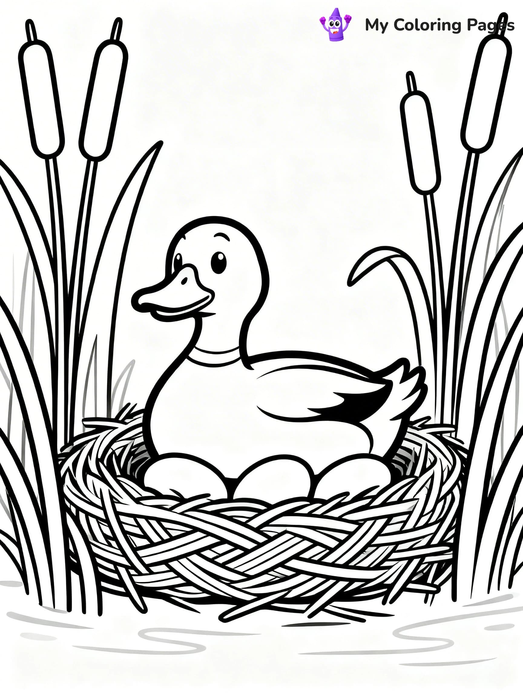Mallard Duck Coloring Pages - 4