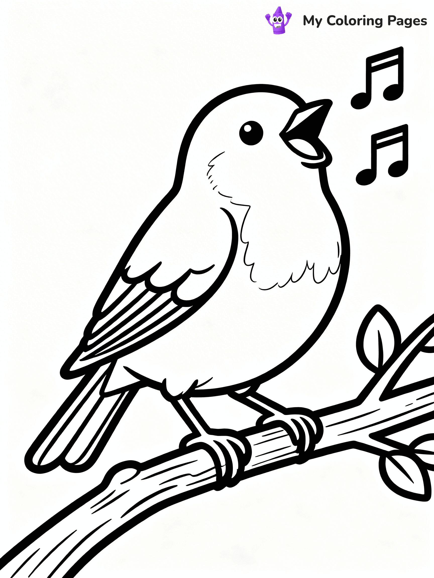 Robin Coloring Pages - 63