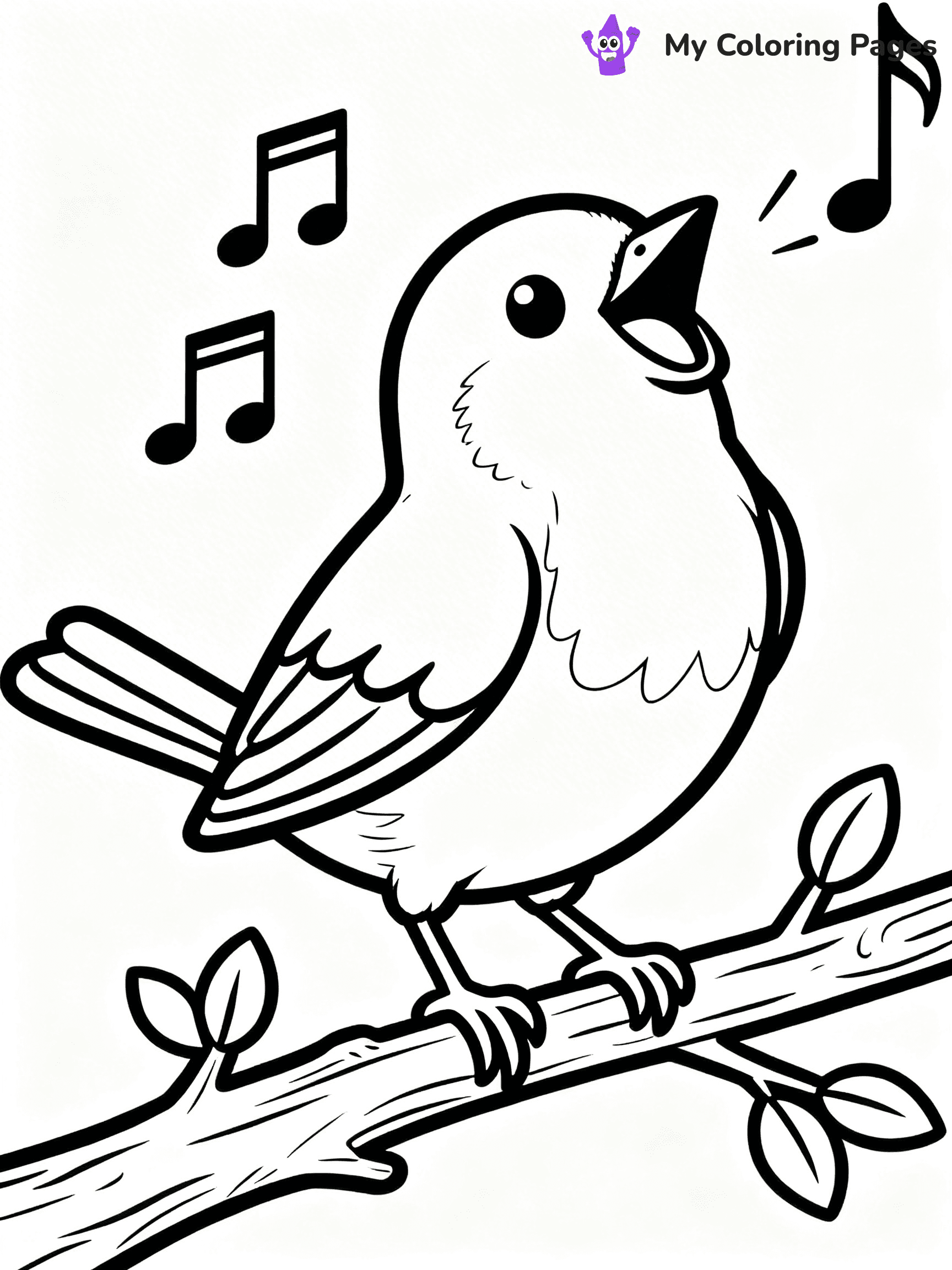 Robin Coloring Pages - 62