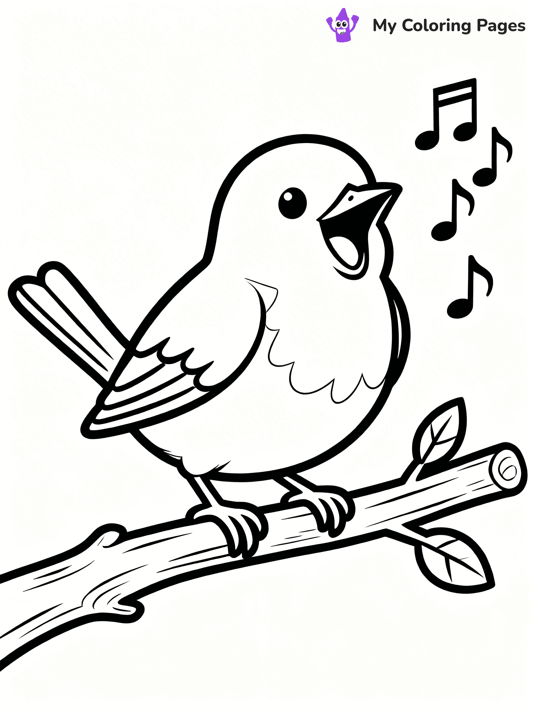 Robin Coloring Pages - 61