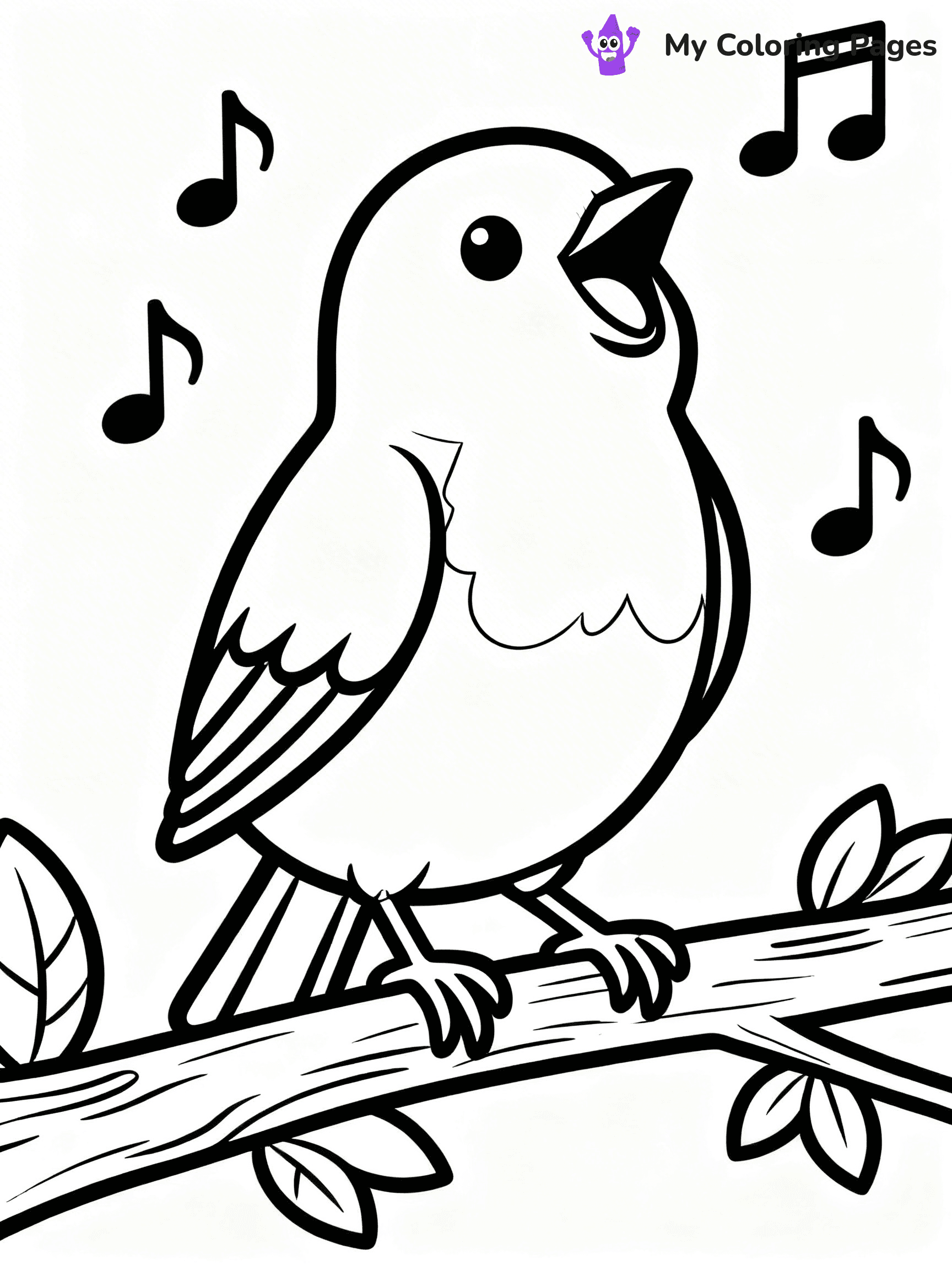 Robin Coloring Pages - 60