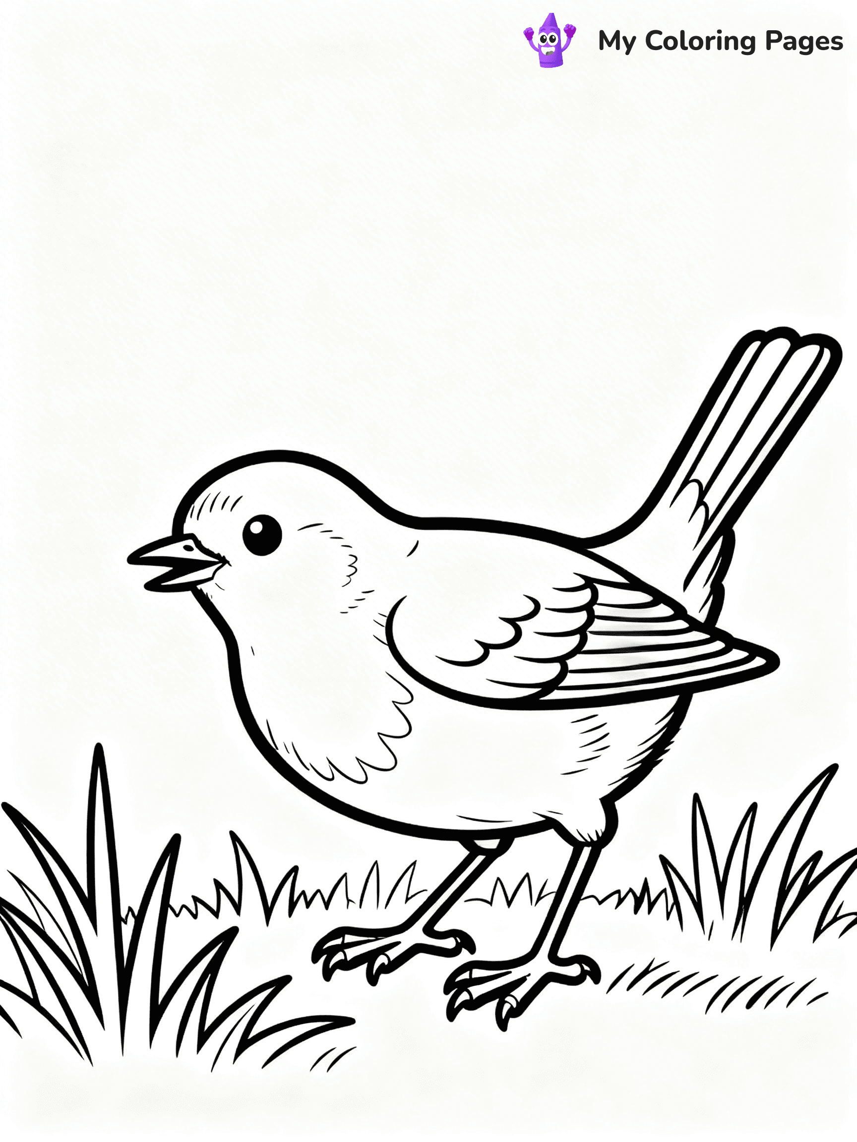 Robin Coloring Pages - 56