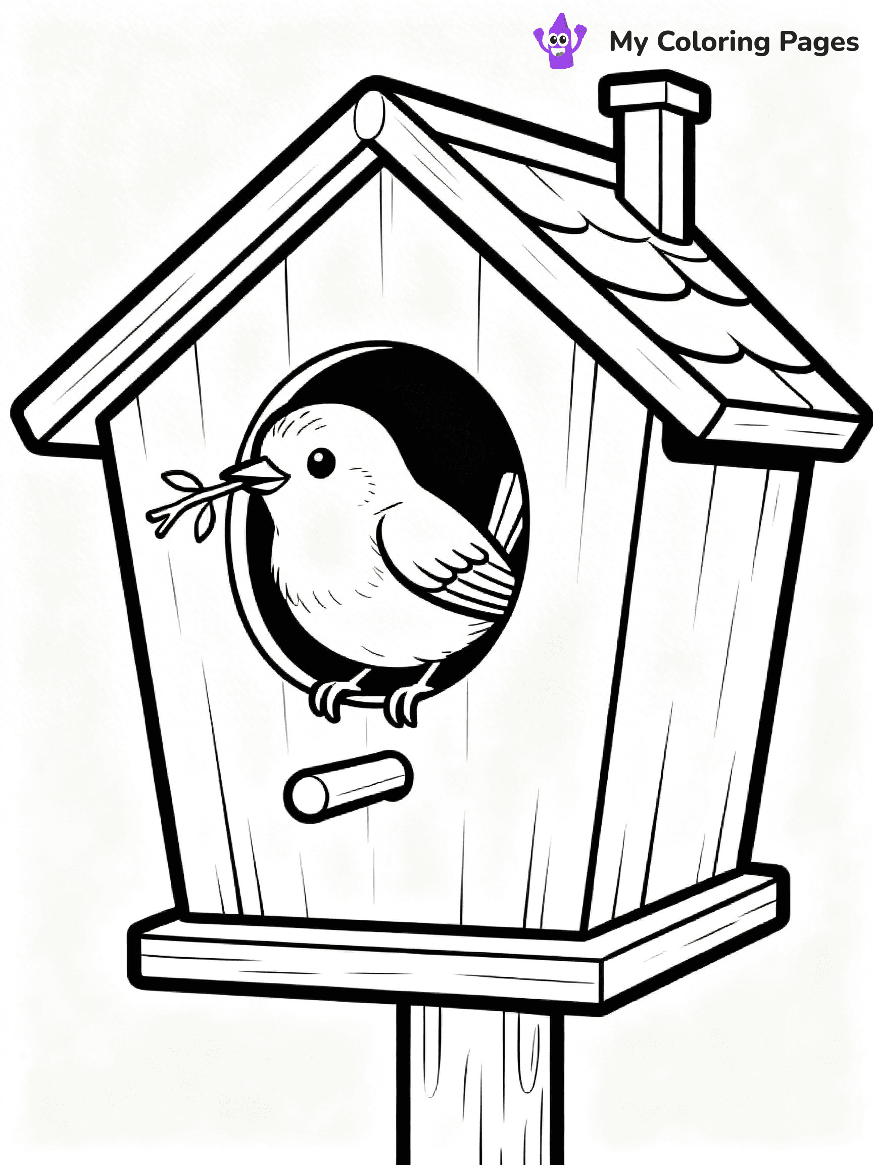 Robin Coloring Pages - 47