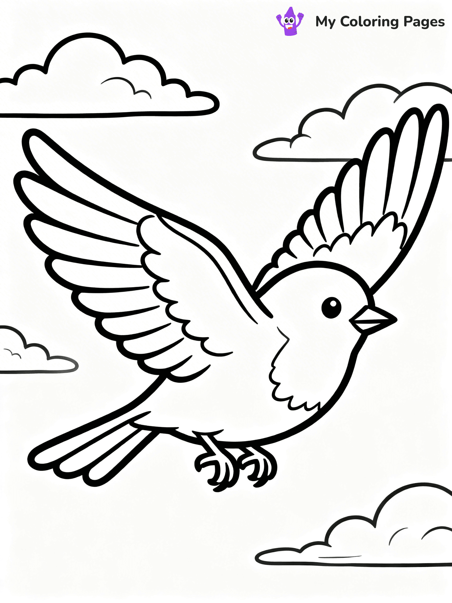 Robin Coloring Pages - 46